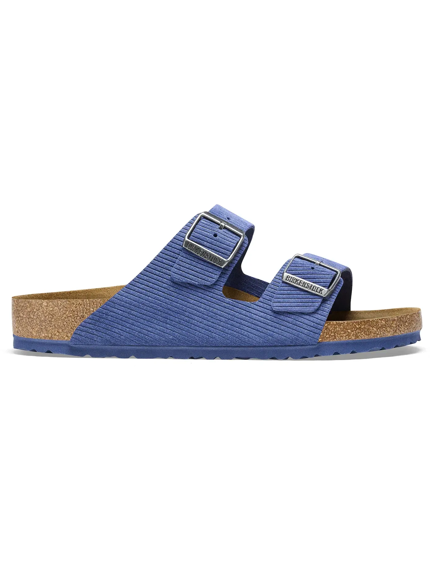 Детские сандалии с тисненым вельветом Arizona Birkenstock — изображение 1 из 1, синий