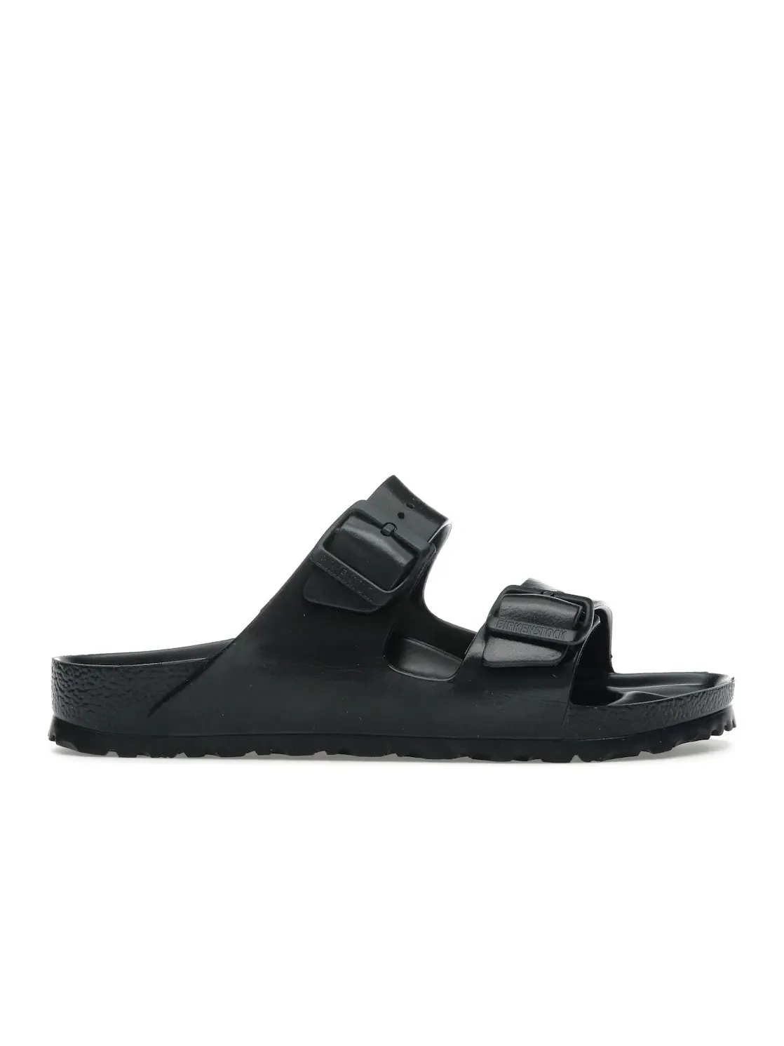 Мужские сандалии-слайды с одной пряжкой Birkenstock Arizona Essentials EVA — изображение 1 из 4, черный