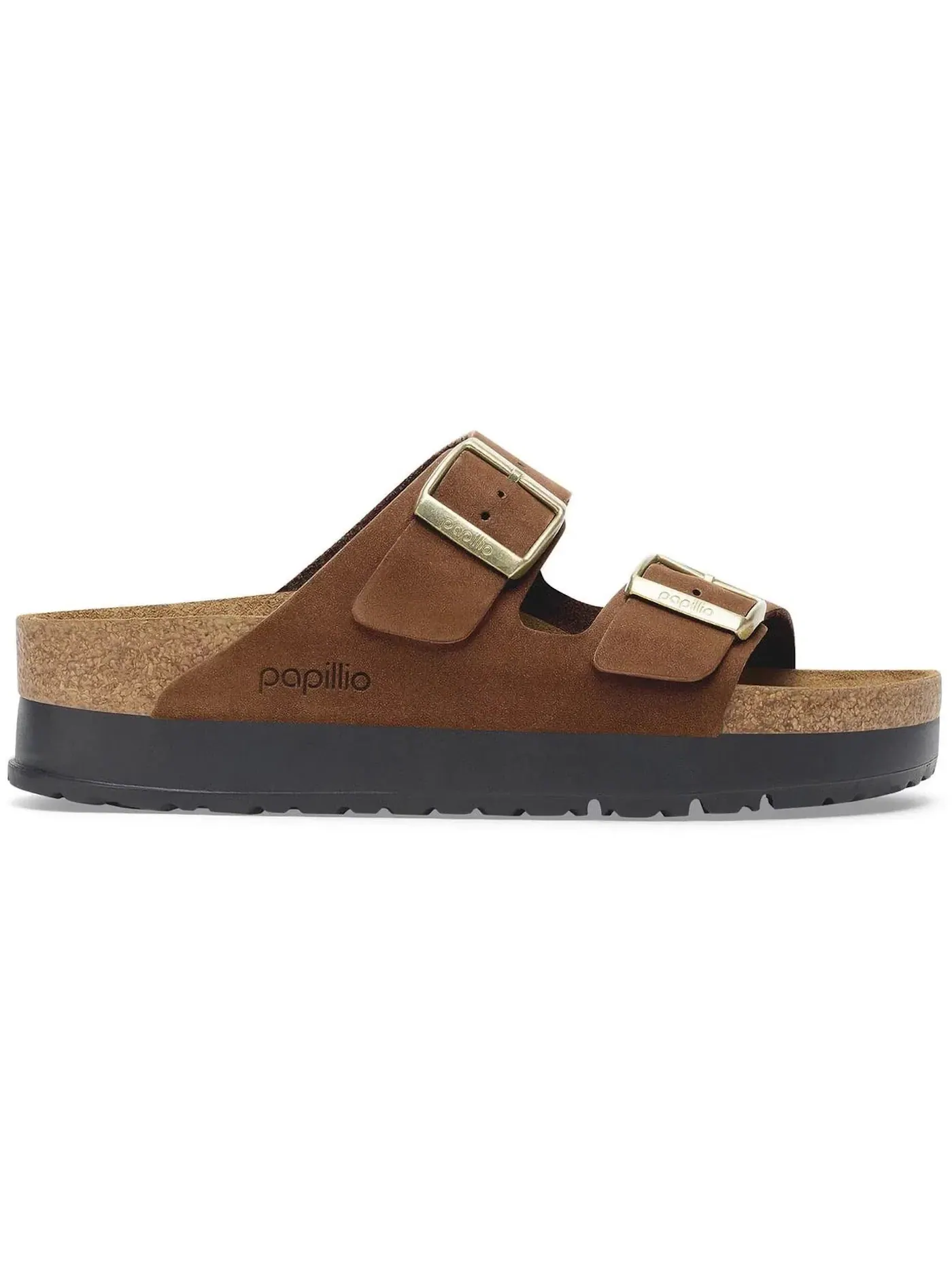Мужские сандалии с ремешками Arizona Flex Platform Birkenstock — изображение 1 из 1, чайный