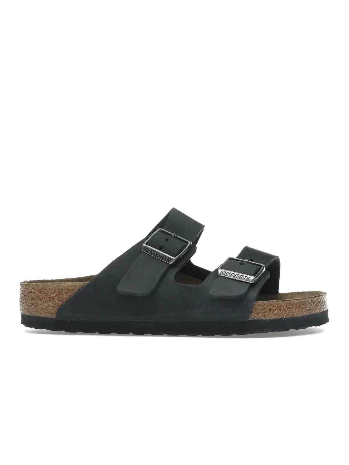 Мужские сандалии из масляной кожи Arizona Birkenstock — изображение 1 из 4, черный