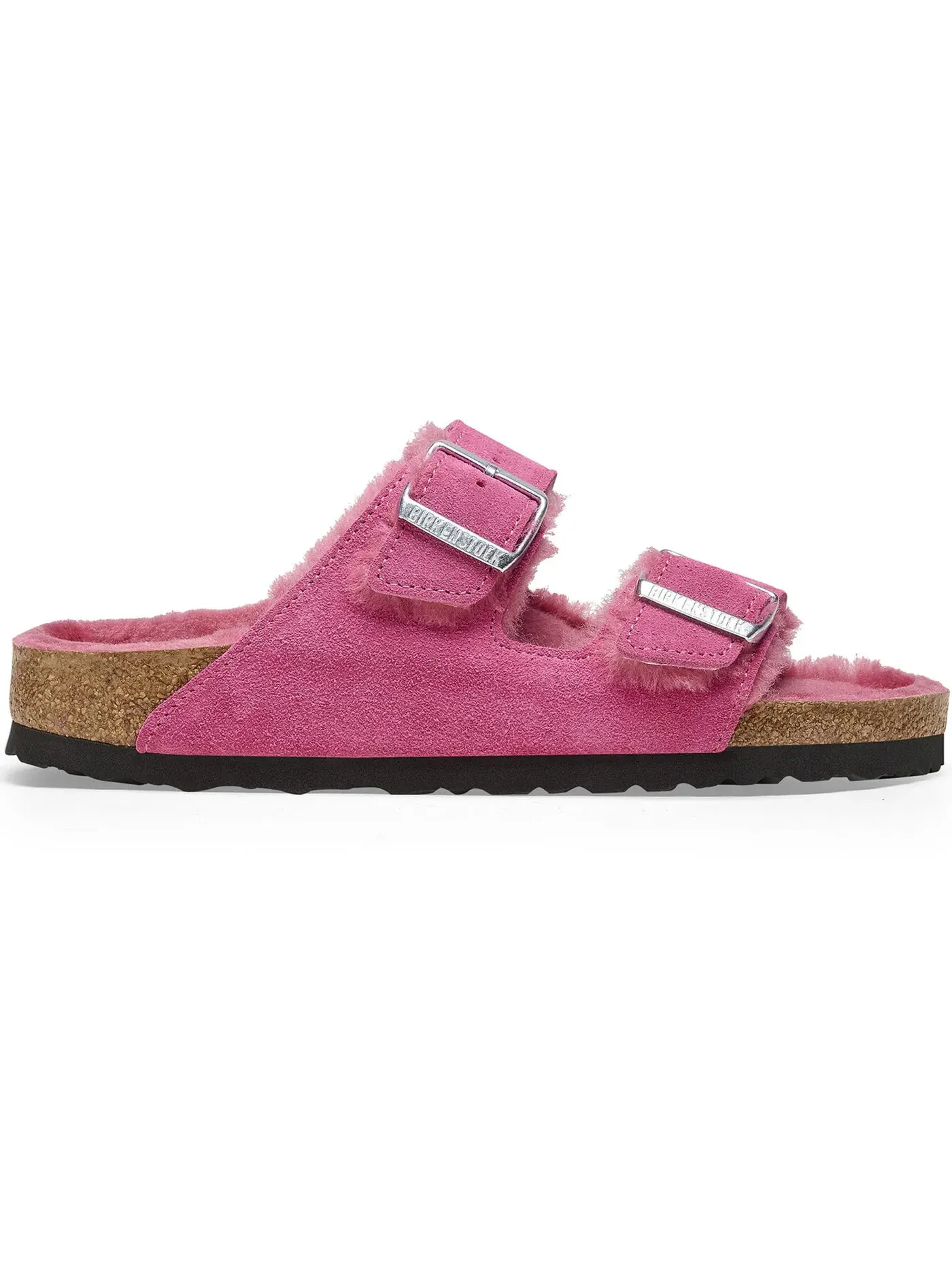 Женские сабо Birkenstock Arizona Shearling, Fuchsia Tulip — изображение 1 из 3