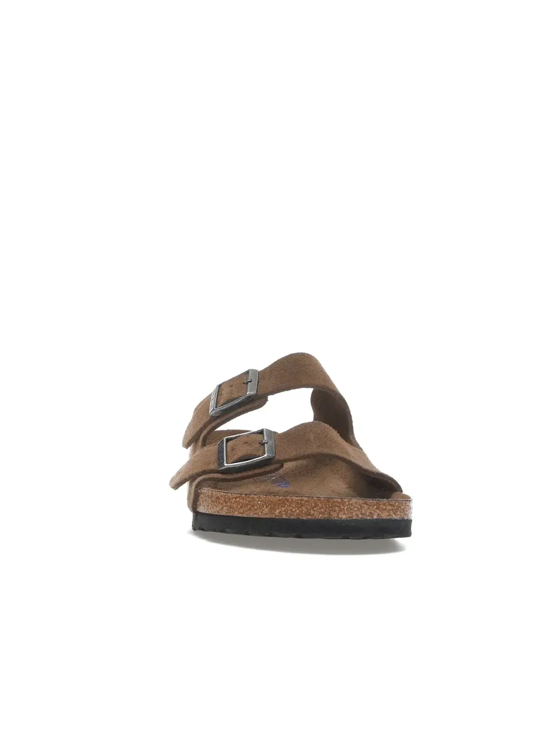 Мужские сандалии с мягкой стелькой Birkenstock Arizona Soft Footbed Suede Leather — изображение 2 из 4, чайный