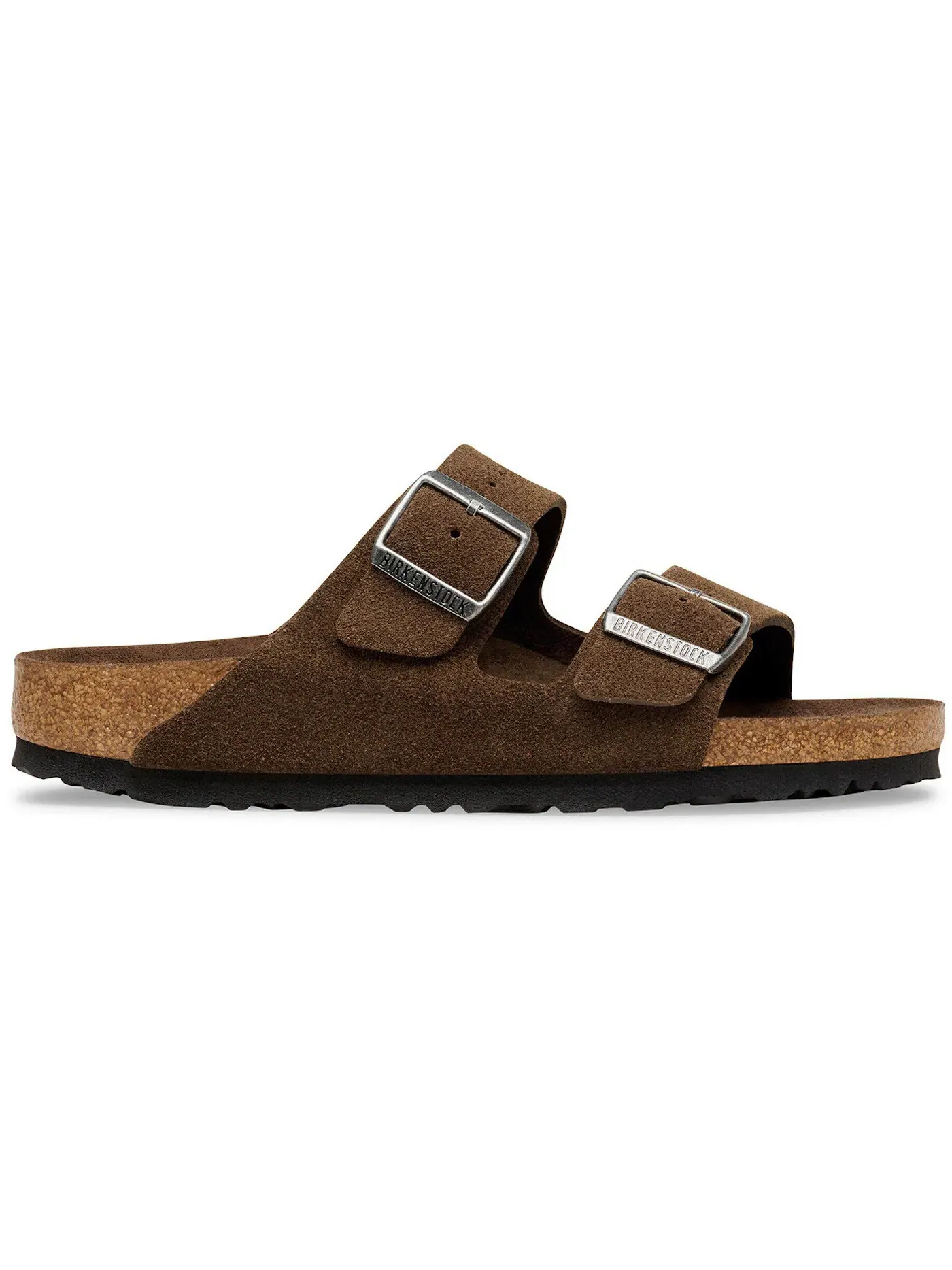 Мужские сандалии с мягкой стелькой Birkenstock Arizona Soft Footbed Suede Leather, Carafe Tonal — изображение 1 из 1