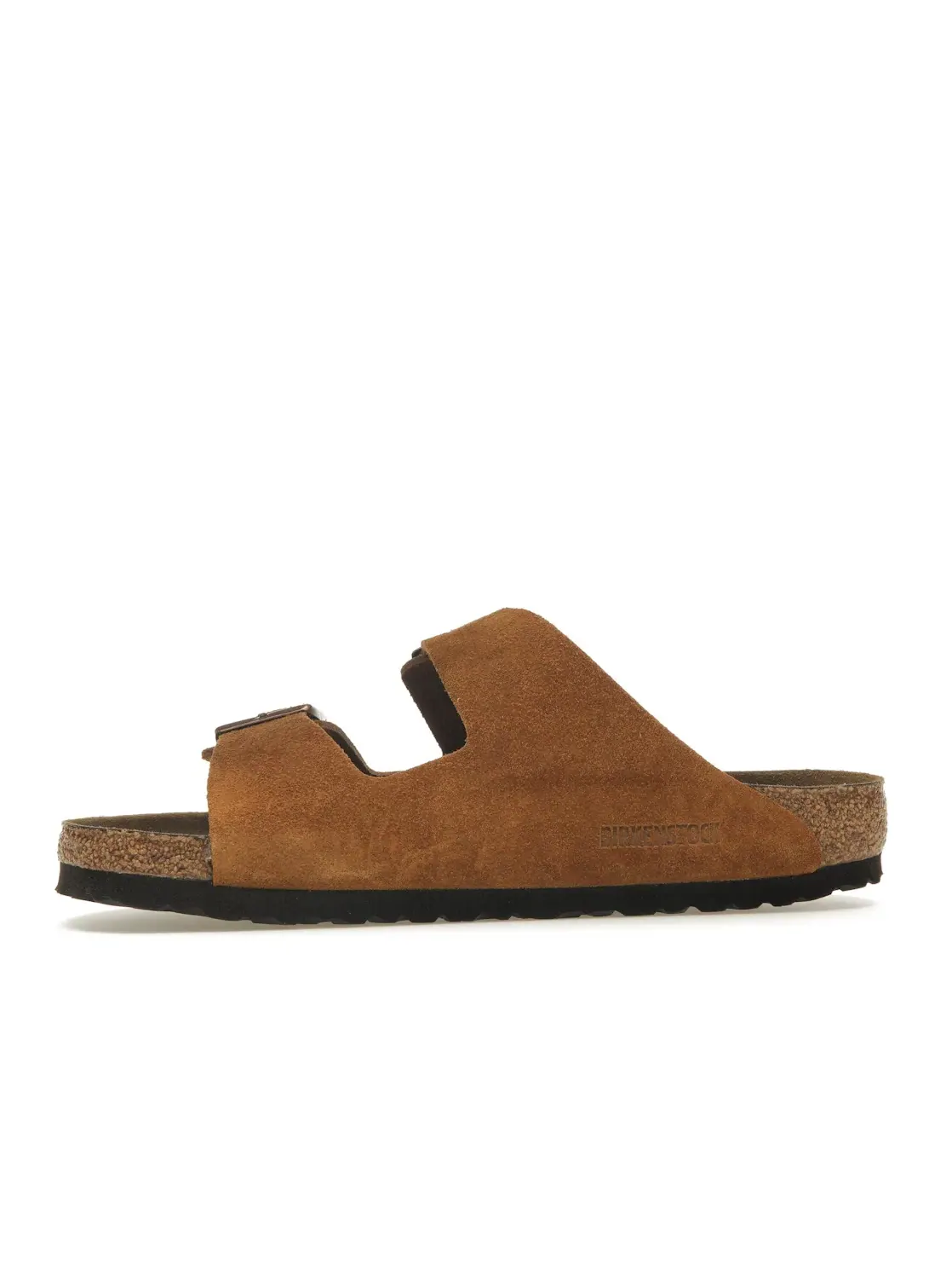 Мужские сандалии с мягкой стелькой Birkenstock Arizona Soft Footbed Suede — изображение 3 из 4, минк