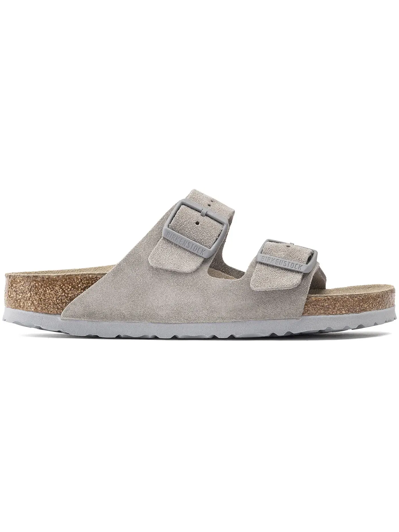 Мужские сандалии с мягкой стелькой из замши Birkenstock Arizona Soft Footbed Suede — изображение 1 из 1, золотистый