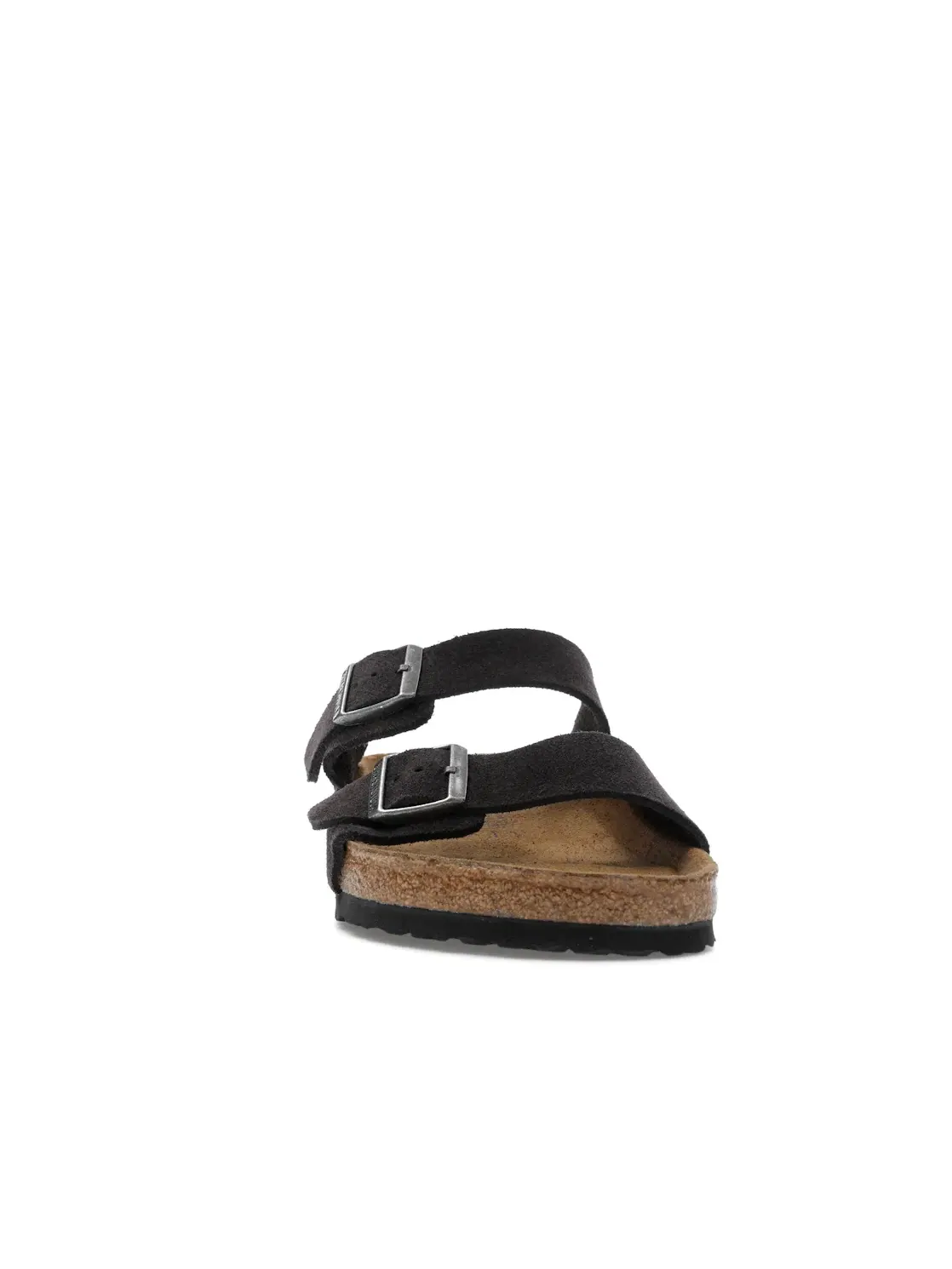 Мужские сандалии с мягкой стелькой Birkenstock Arizona Soft Footbed Suede — изображение 2 из 4, серый