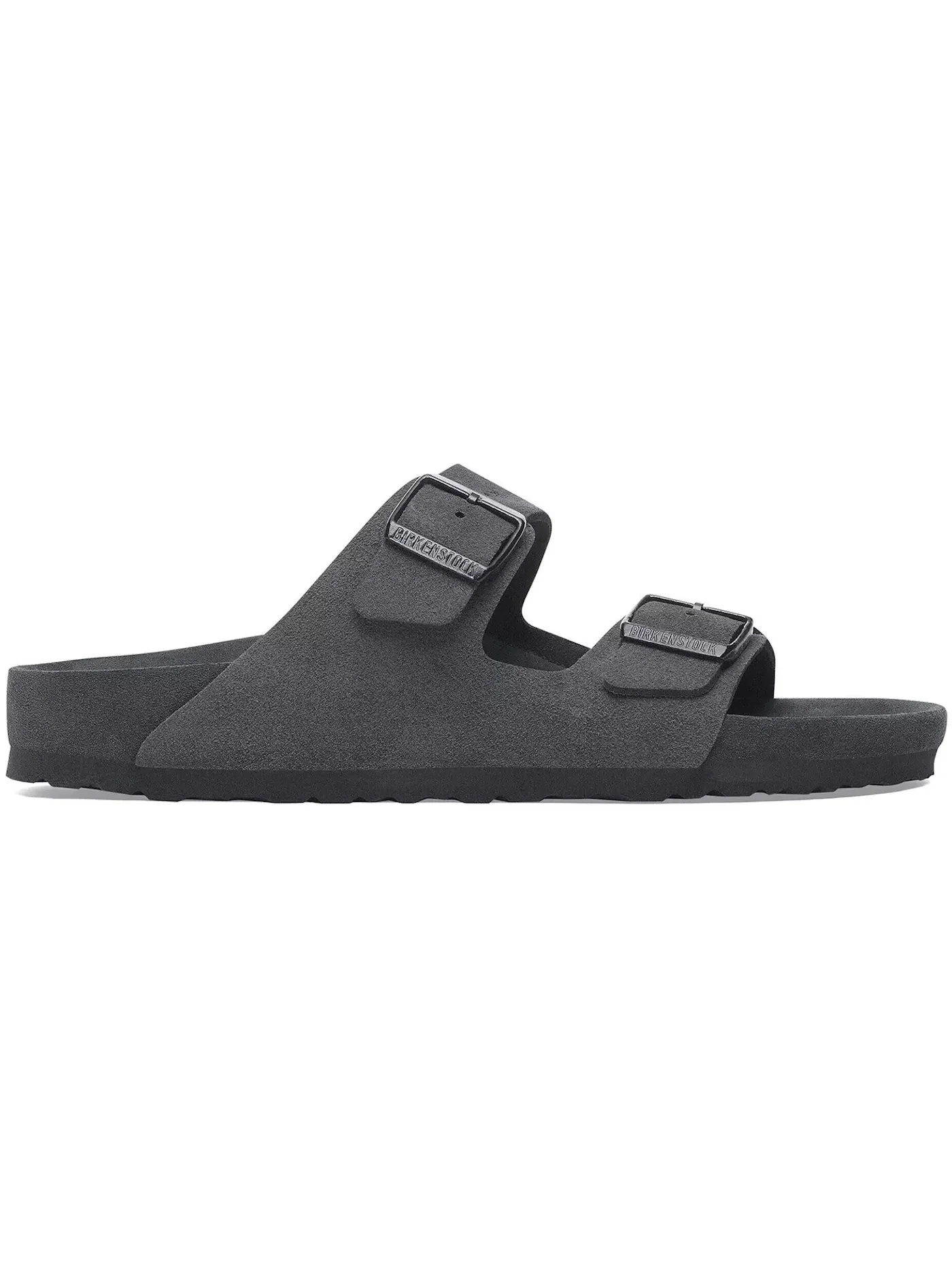 Мужские сандалии из замши Arizona Birkenstock — изображение 1 из 1, темно-серый