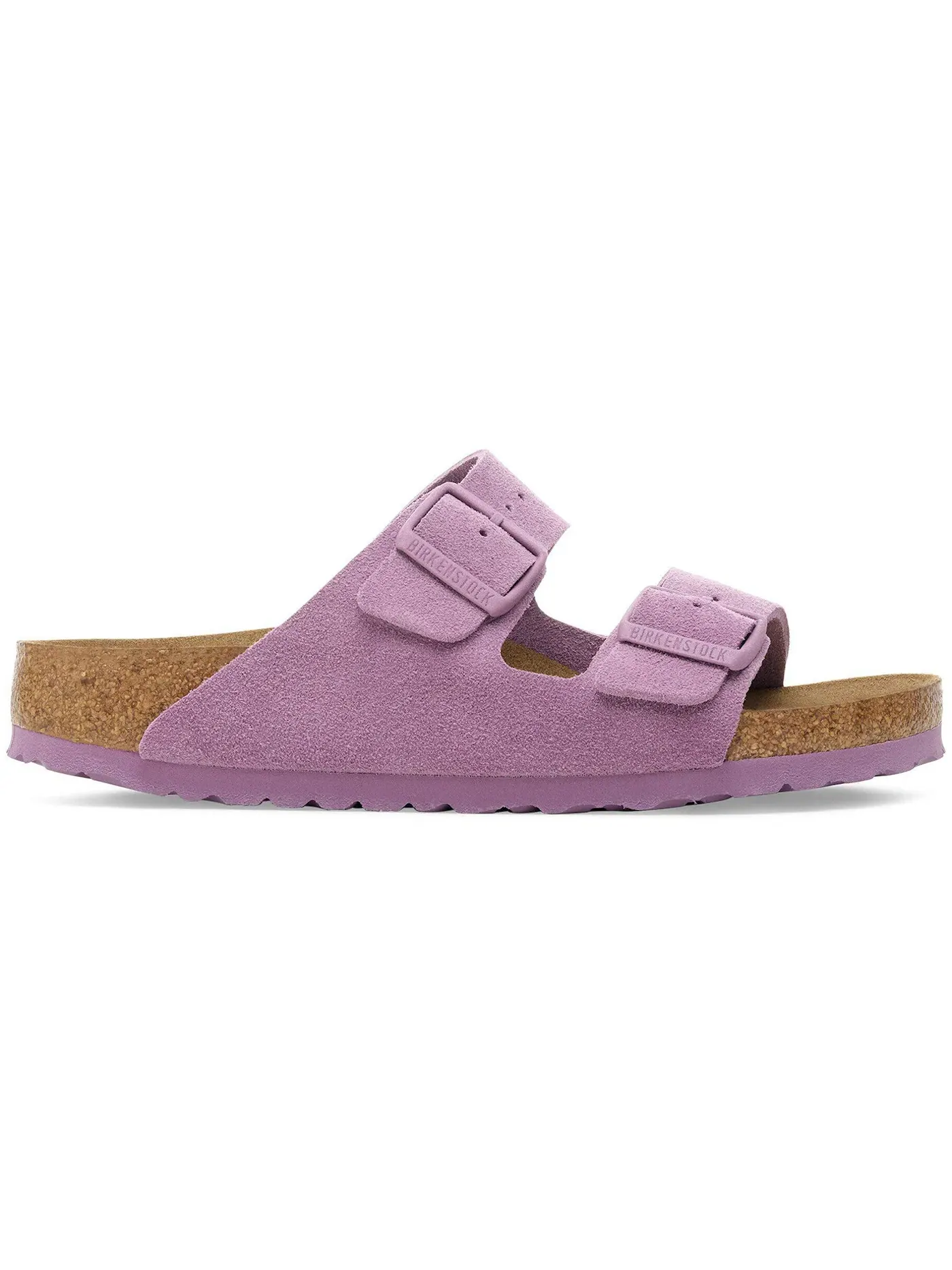 Мужские сандалии Arizona из замши Birkenstock — изображение 1 из 1, сирень