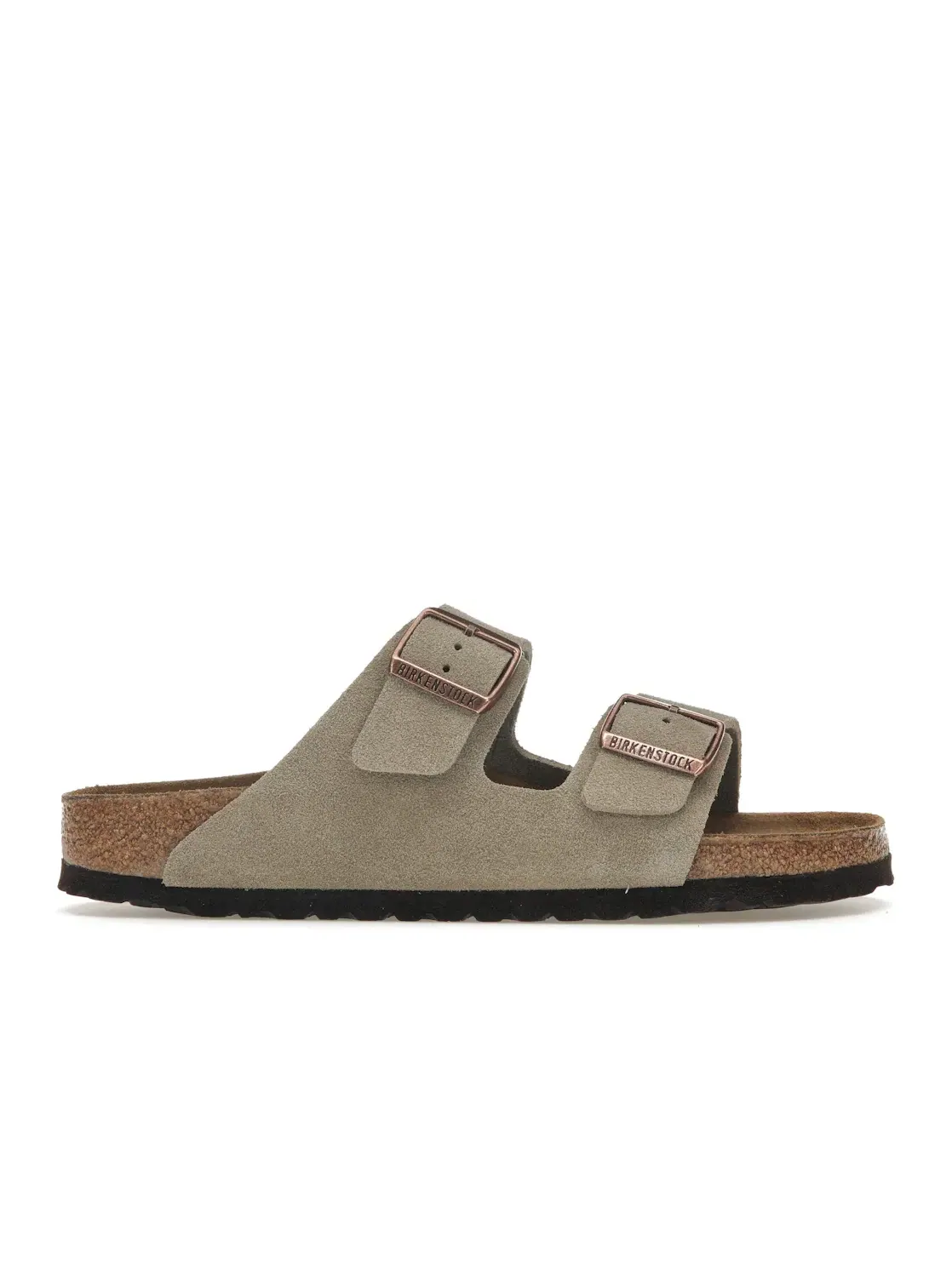 Женские шлепанцы с одной ключевой характеристикой Birkenstock Arizona — изображение 1 из 4, тауп
