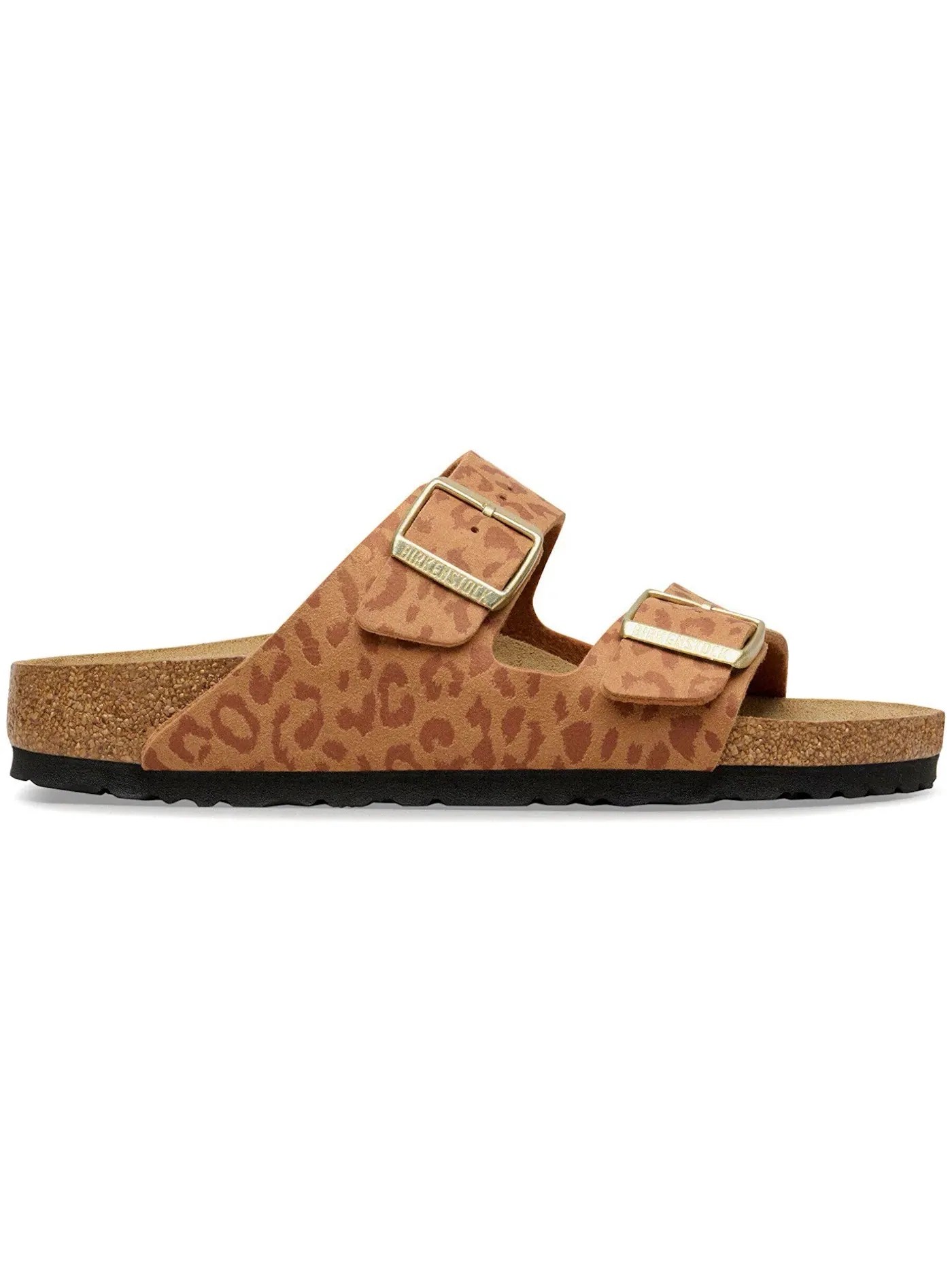 Мужские сандалии с синтетическим ремешком Birkenstock Arizona Synthetics, Leopard Pecan — изображение 1 из 1