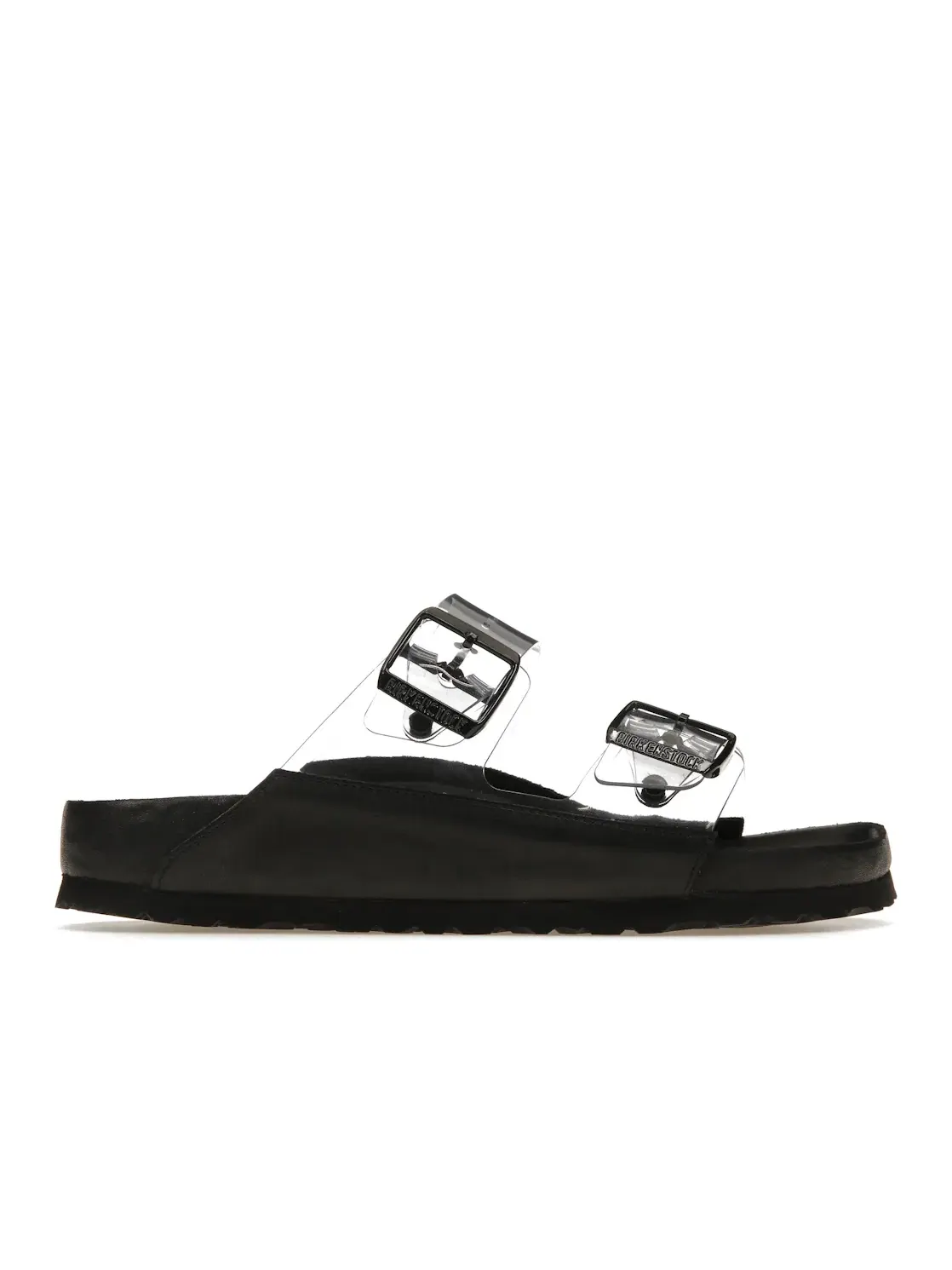 Мужские сандалии с прозрачным ремешком Birkenstock Arizona Transparent Birkenstock — изображение 1 из 4, черный/черный