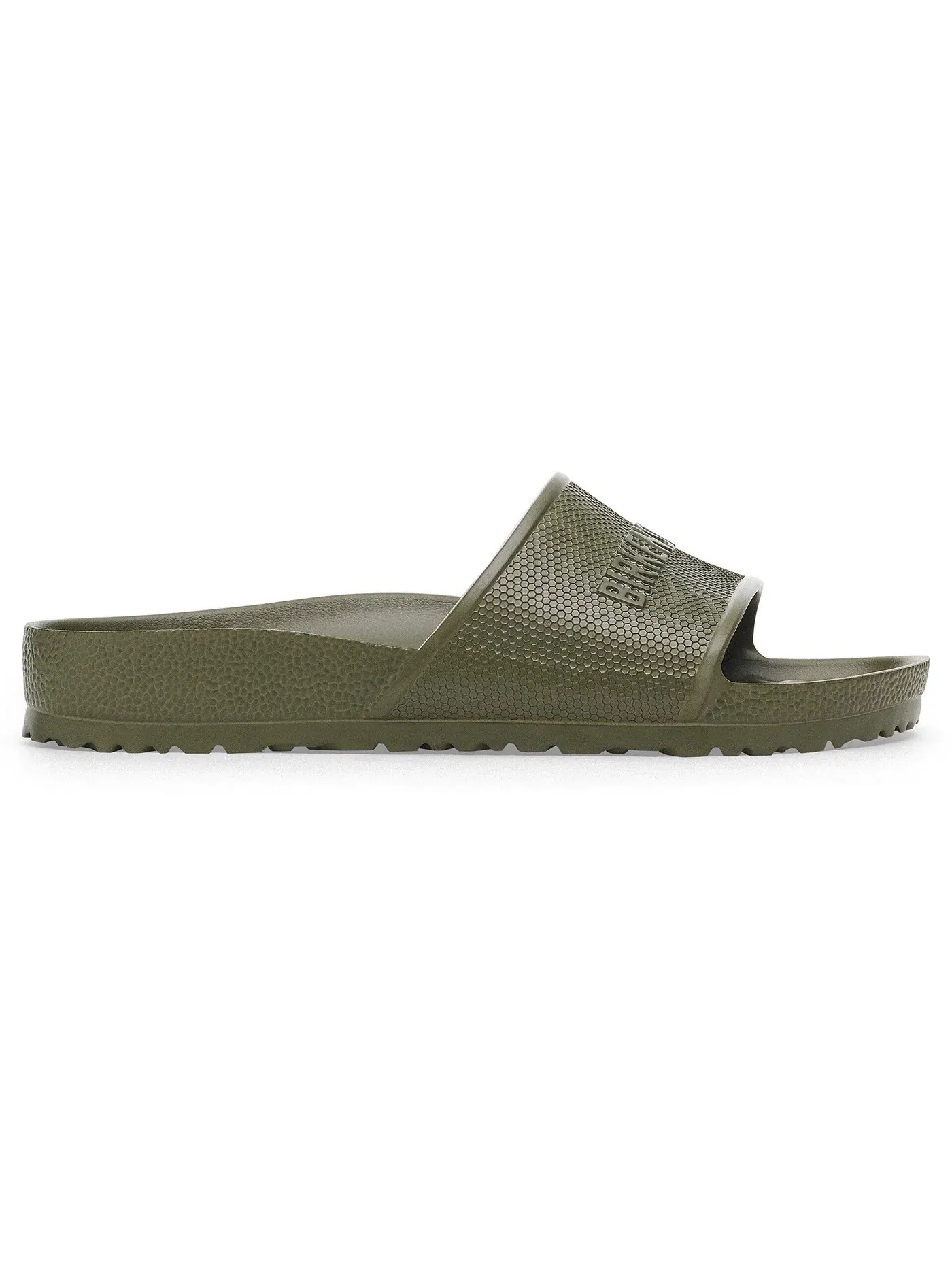 Мужские сандалии-слайды с текстильным ремешком Birkenstock Barbados Essentials — изображение 1 из 1, хаки