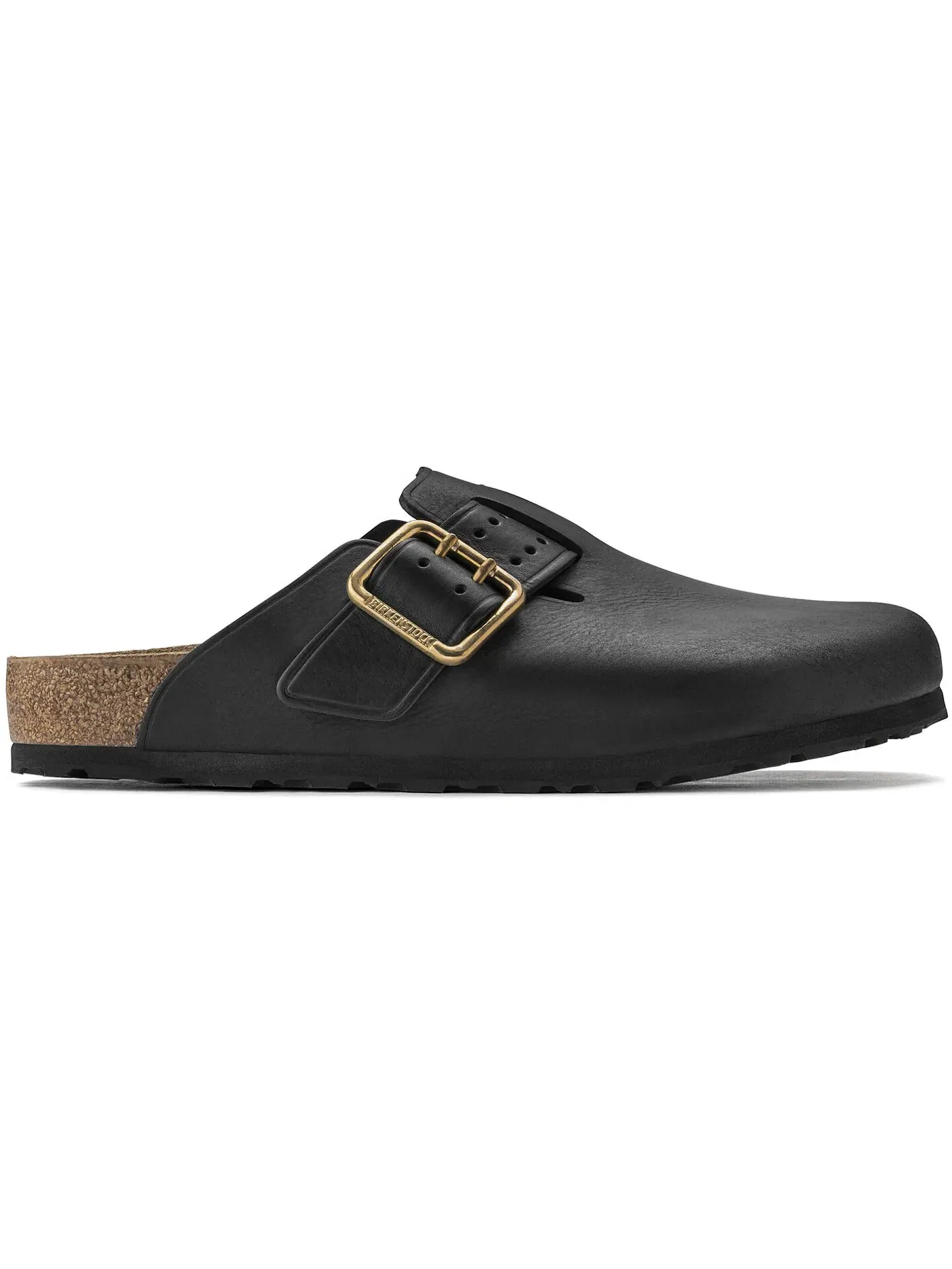 Детские сабо Boston Bold Leather Birkenstock — изображение 1 из 1, черный