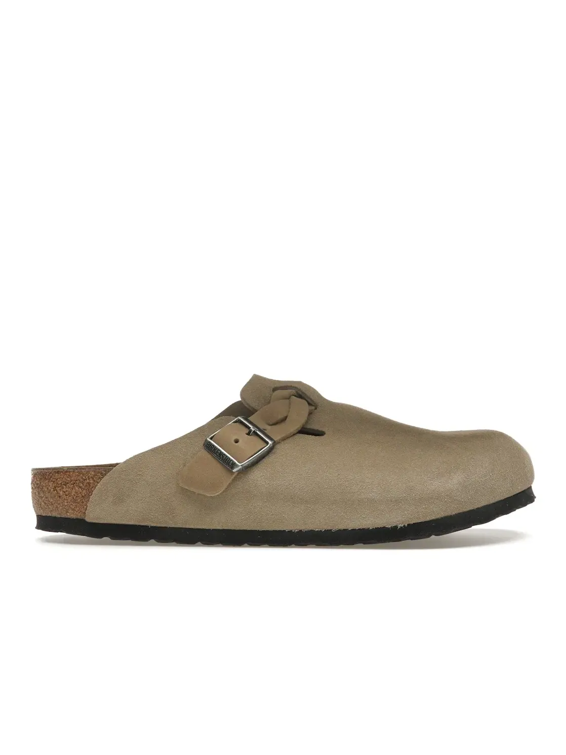 Мужские клоги Birkenstock Boston Braided Suede
