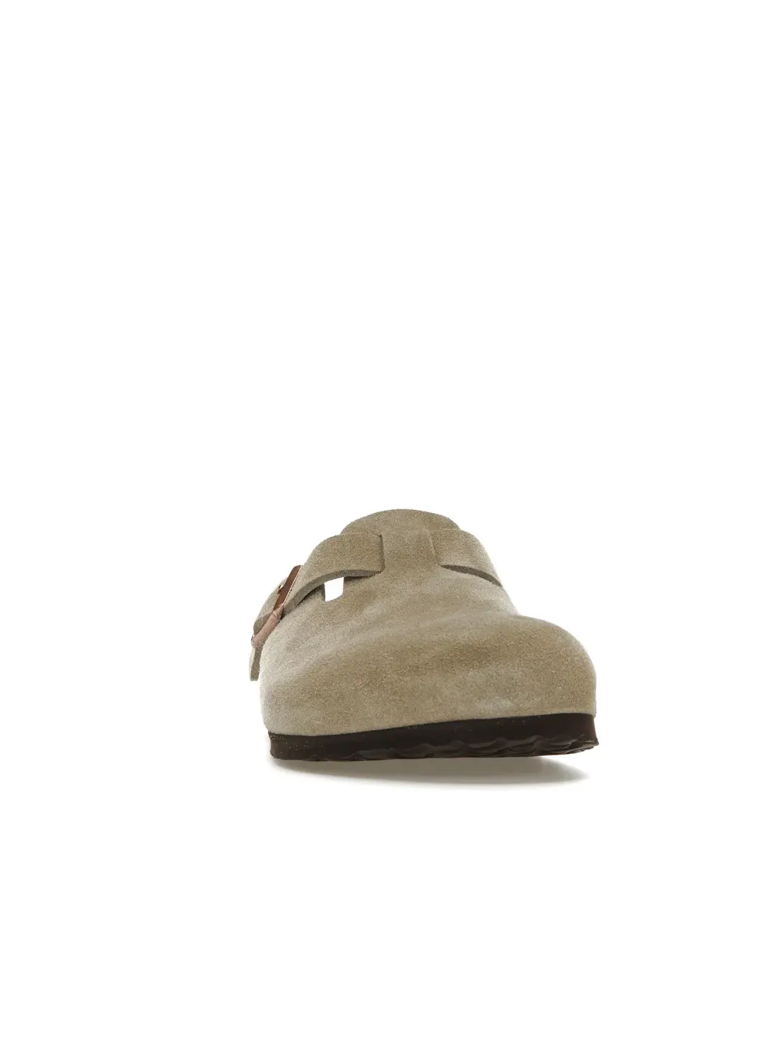 Мужские сандалии-клоги из замши Boston BS Suede Birkenstock — изображение 2 из 4, тауп