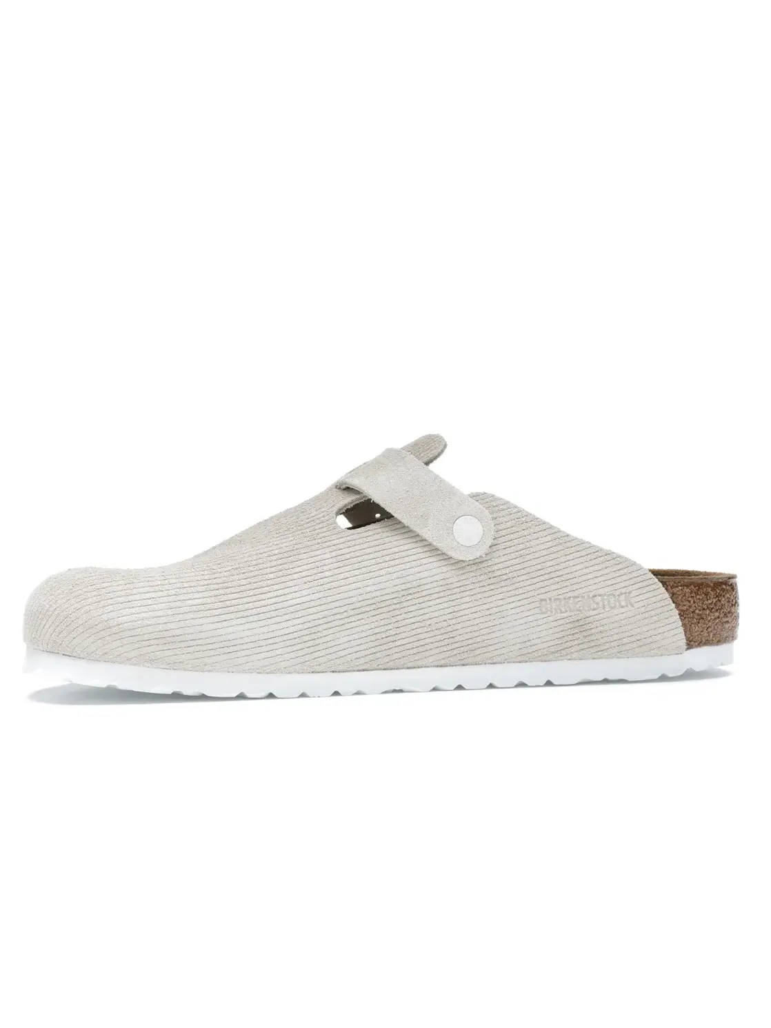 Мужские сабо из замши Stussy Bone Birkenstock — изображение 3 из 4, кость