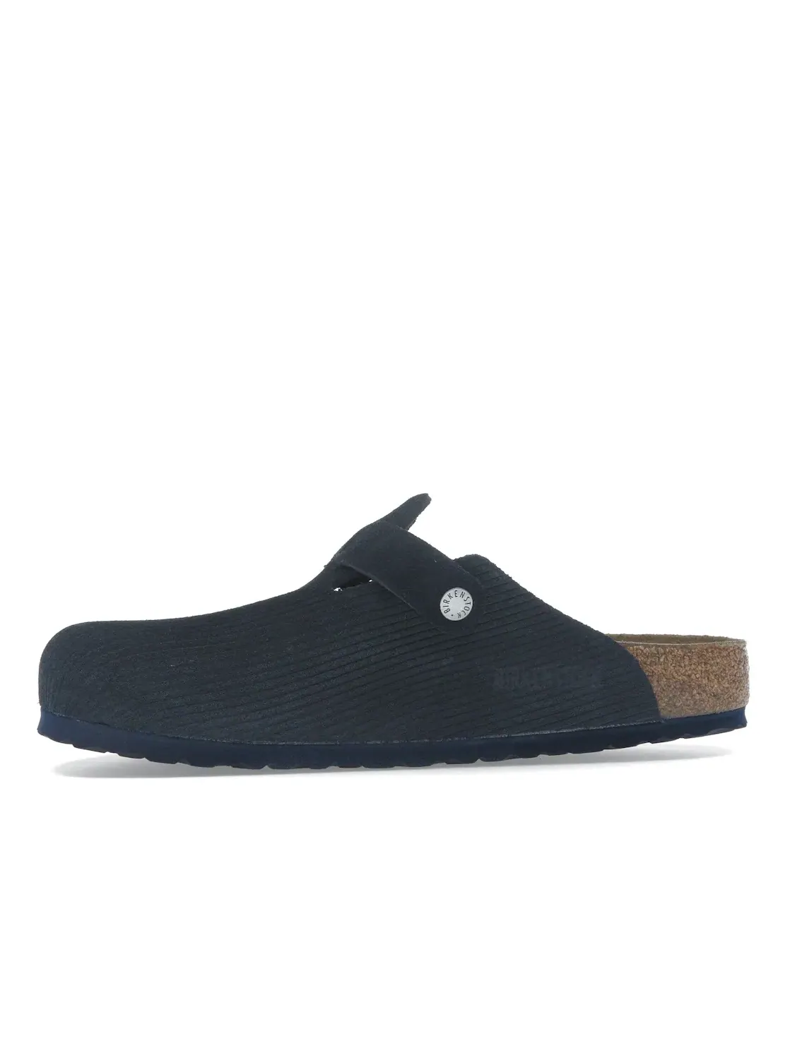 Женские сабо Birkenstock Boston Embossed Corduroy — изображение 3 из 4, синий