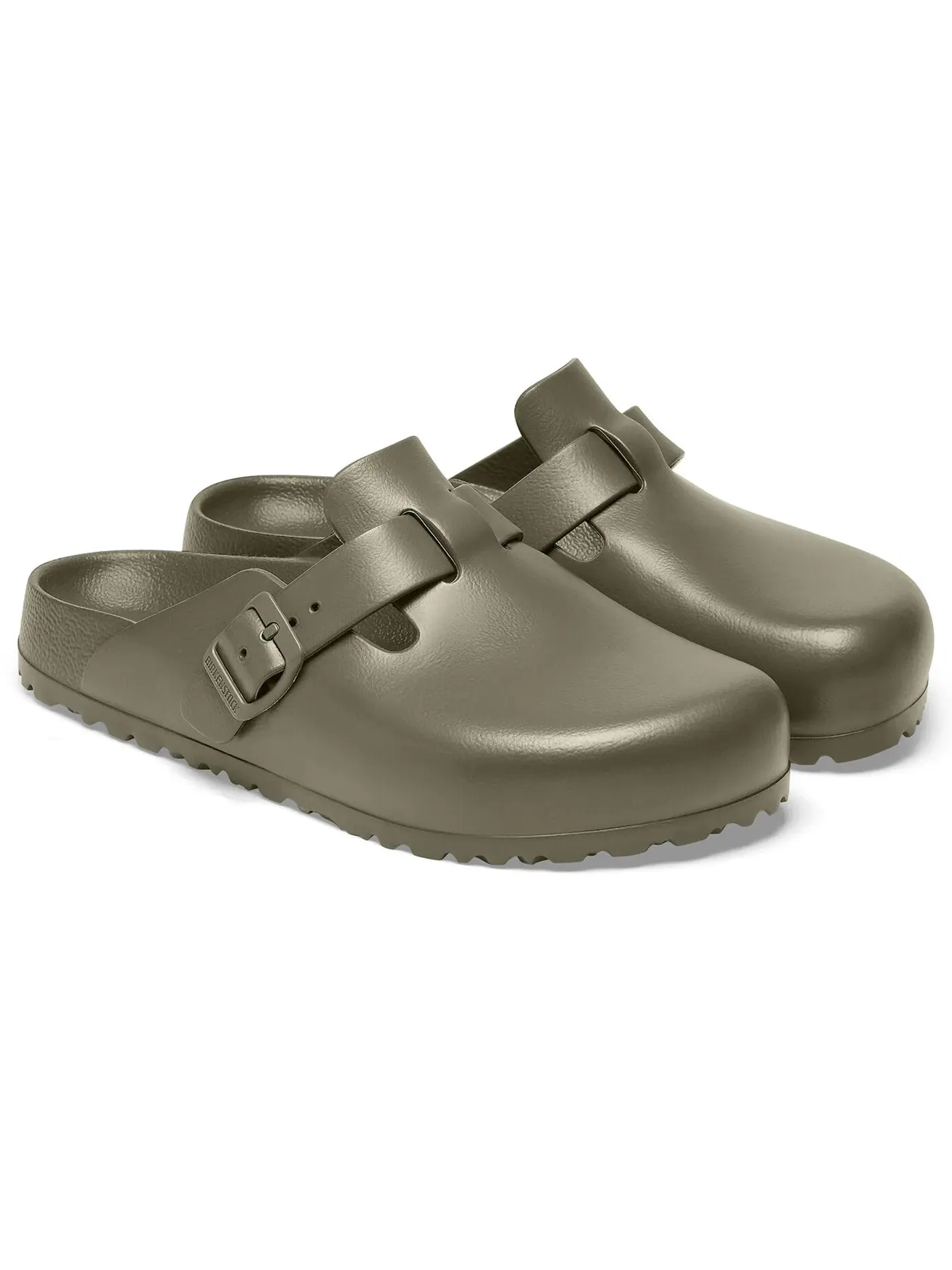 Мужские клоги Birkenstock Boston Essentials — изображение 2 из 3, хаки