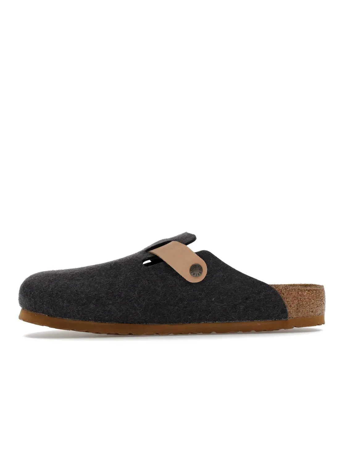 Мужские сандалии-сабо из фетра Boston Felt Birkenstock — изображение 3 из 4, серый