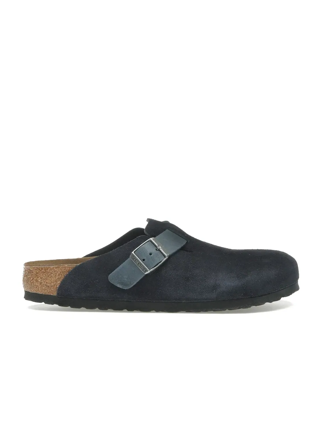 Мужские сандалии-клоги Birkenstock Boston Mixed Leather — изображение 1 из 4, синий