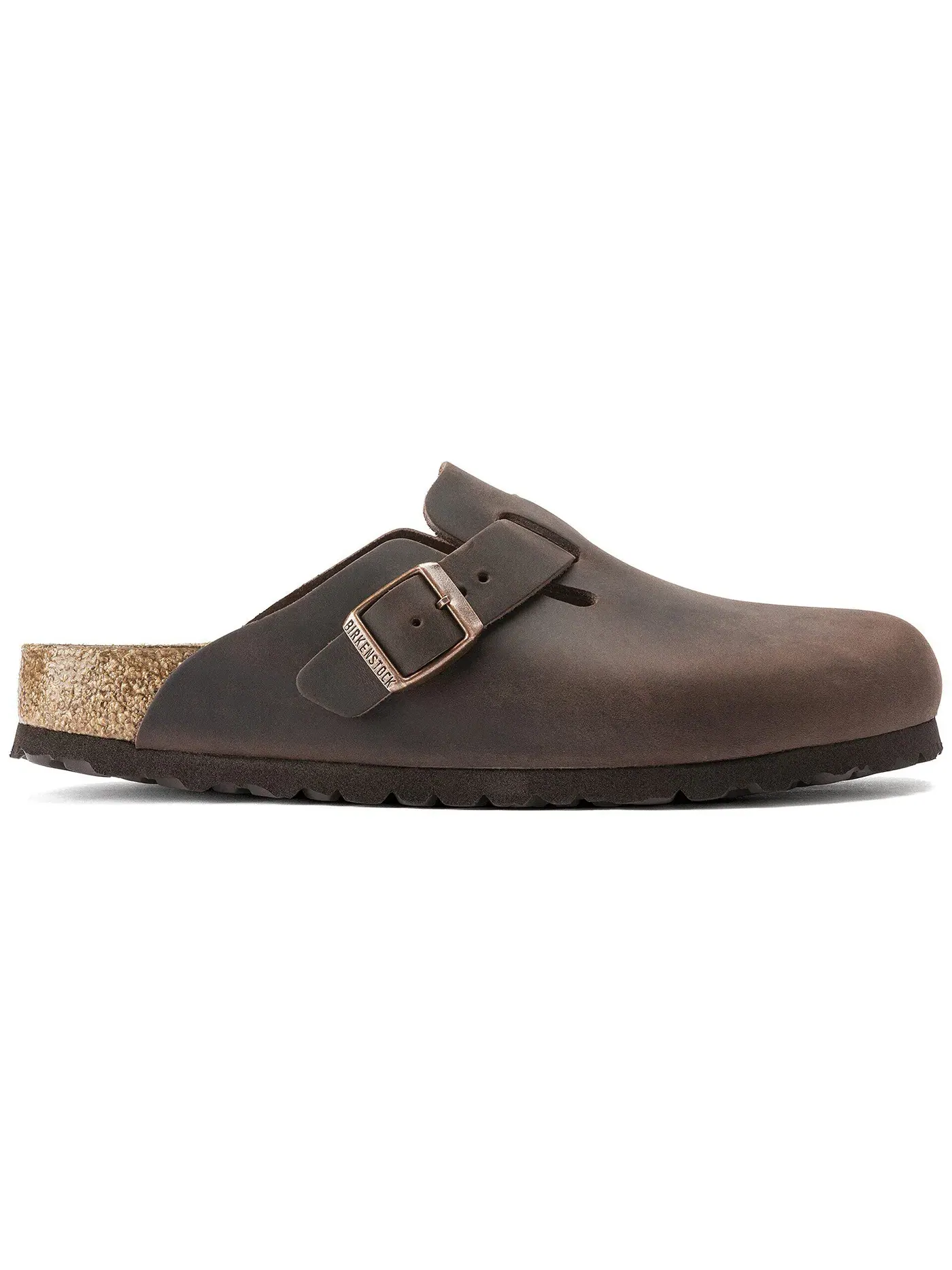 Мужские сандалии из кожи Birkenstock Boston Oiled Leather — изображение 1 из 1, хабана