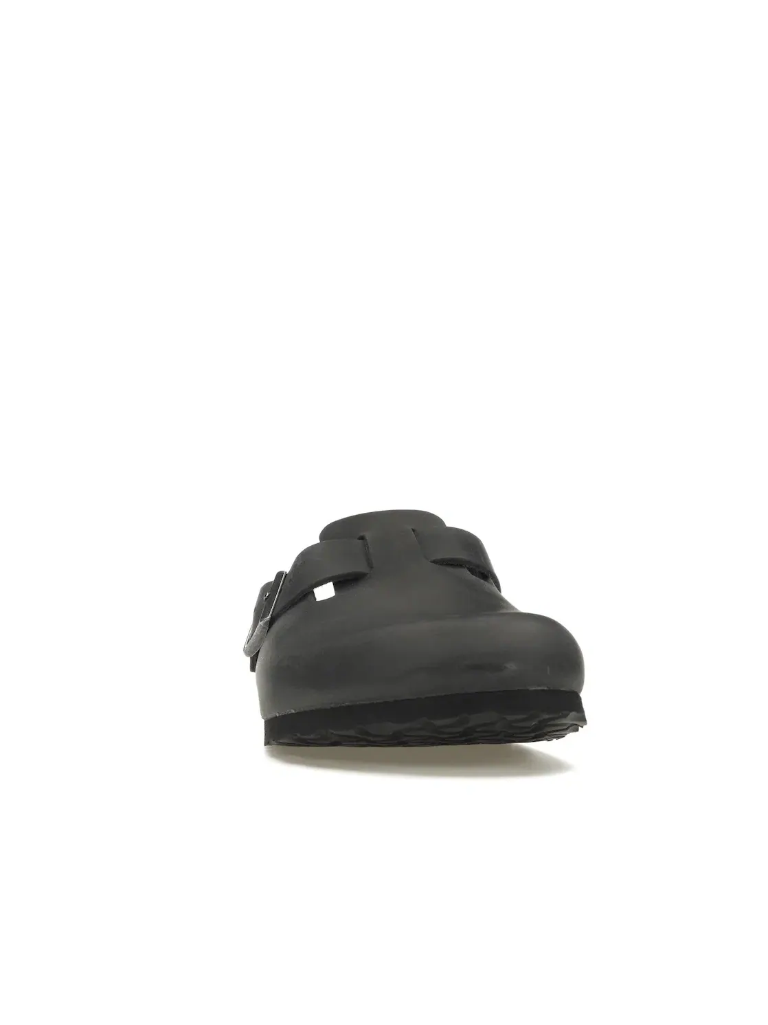 Мужские клоги Birkenstock Boston Oiled Leather Birkenstock — изображение 2 из 4, черный