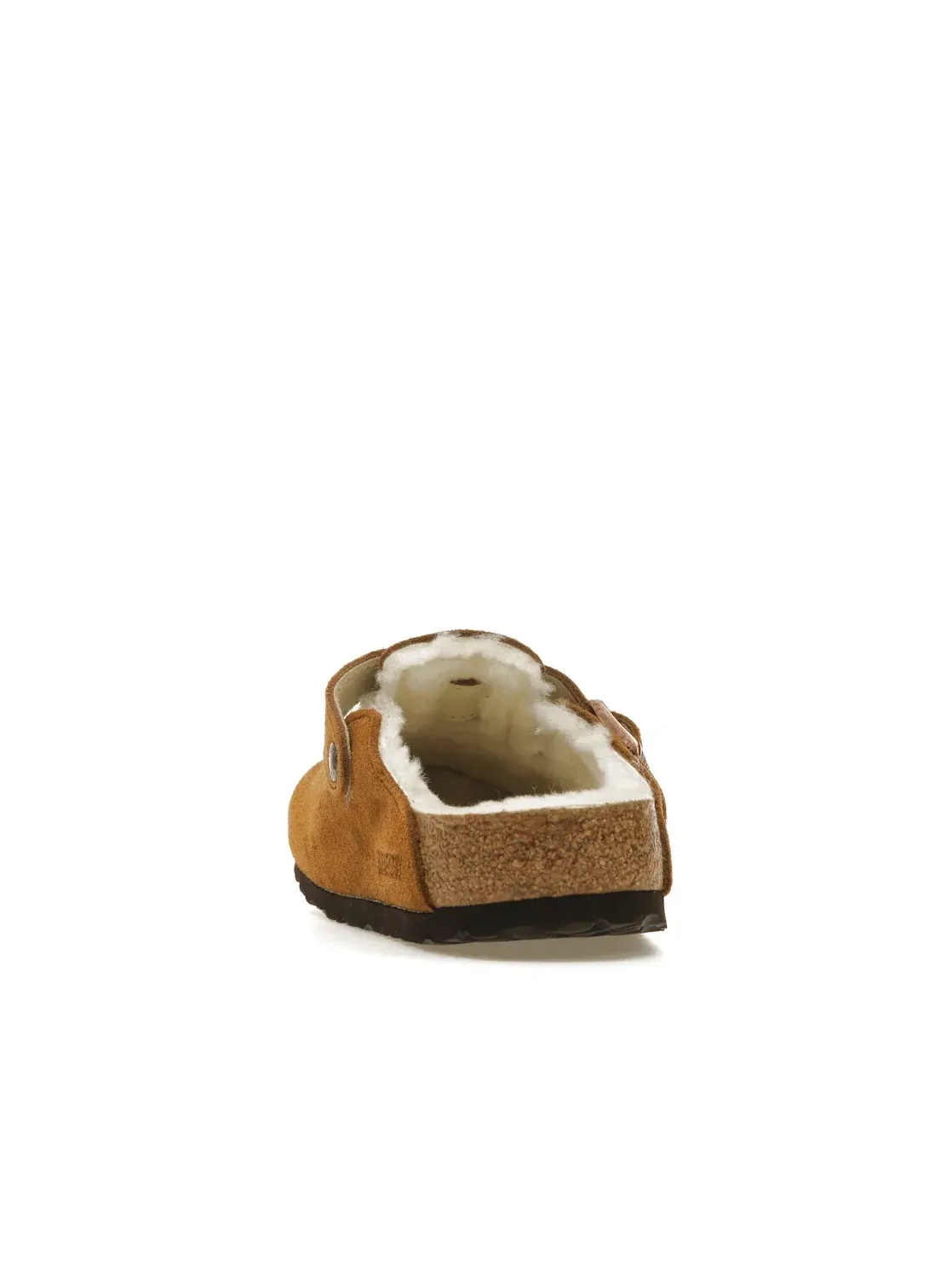 Мужские сабо с мехом Birkenstock Boston Shearling — изображение 4 из 4, минк