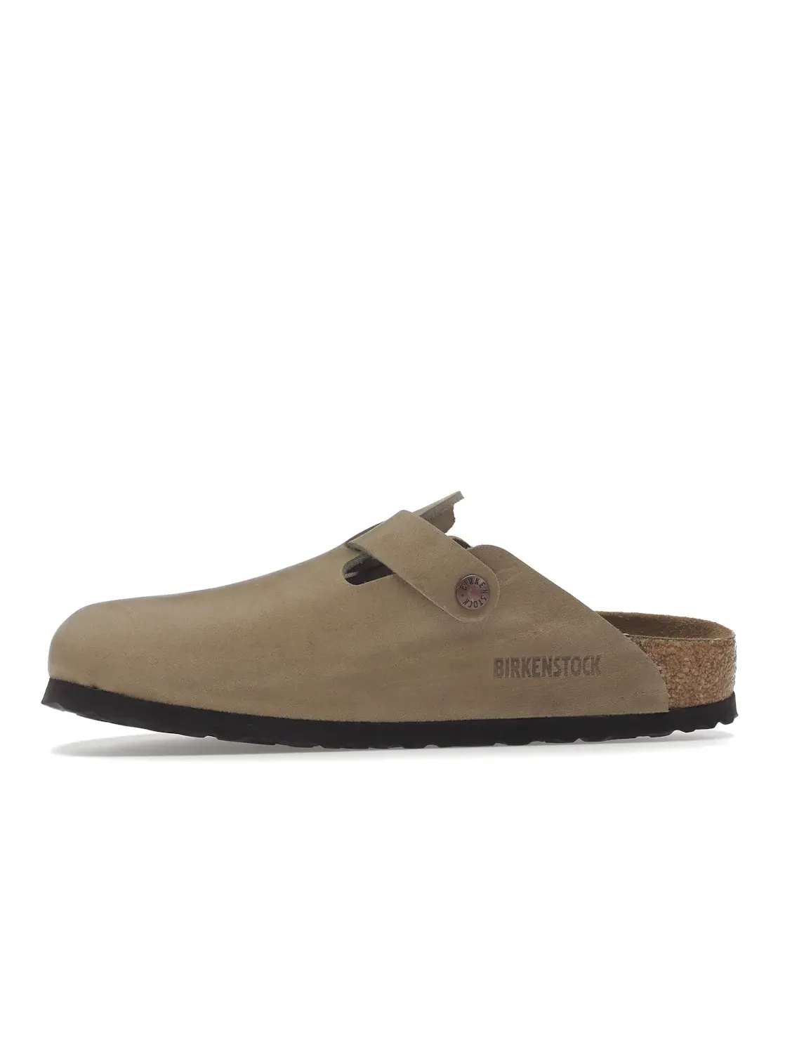 Детские клоги Boston Soft Footbed с масляной кожи Birkenstock — изображение 3 из 4, коричневый