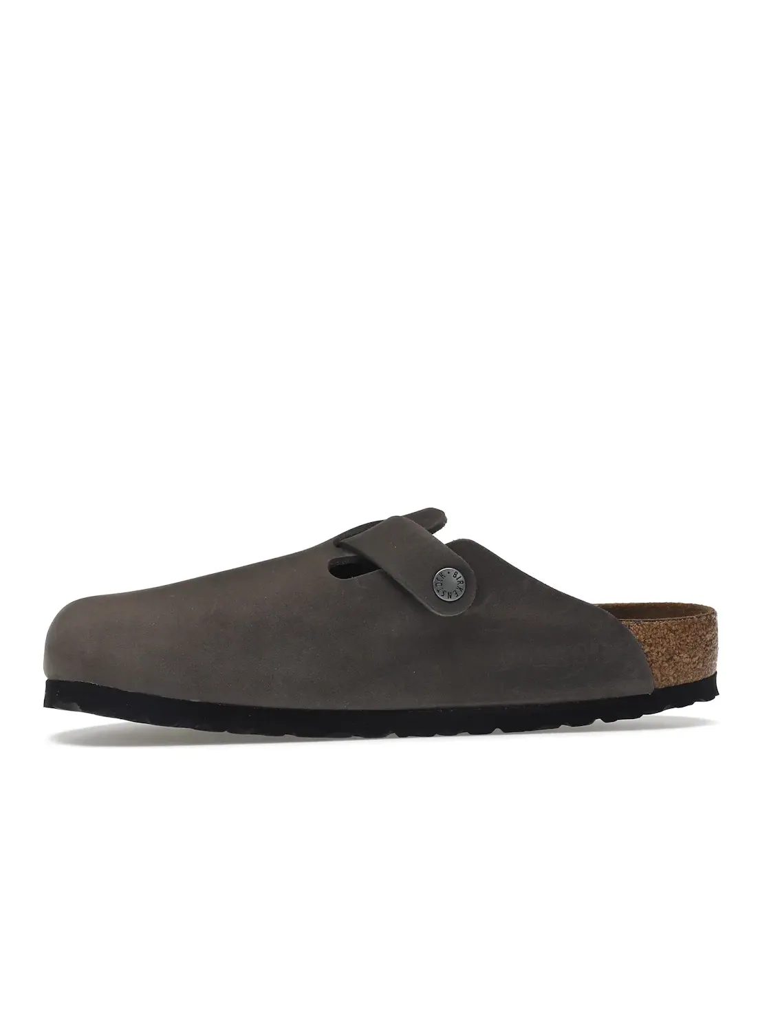 Женские клоги Birkenstock Boston Soft Footbed — изображение 3 из 4, серый