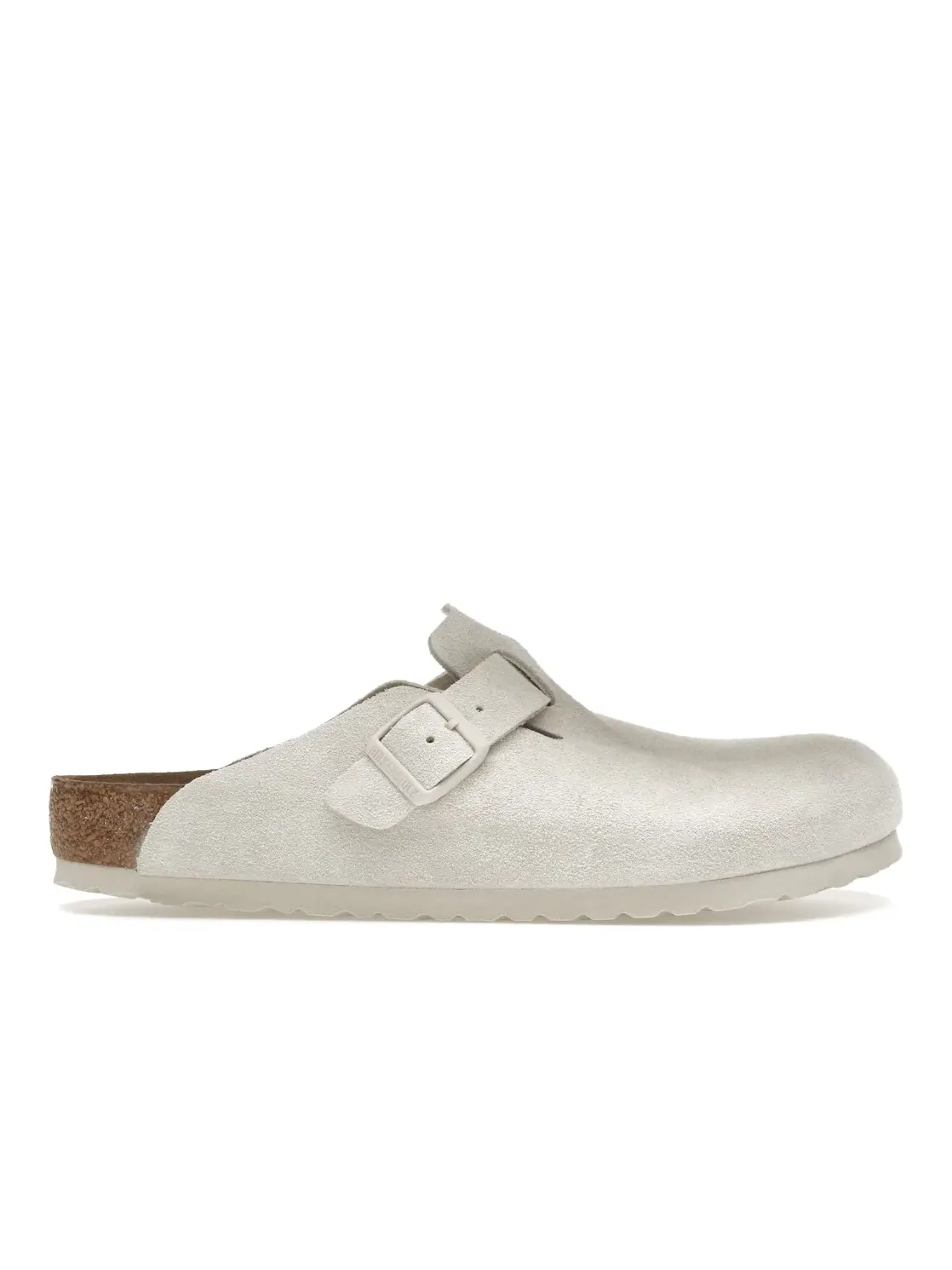 Женские сабо Биркенсток Boston Soft Footbed Birkenstock — изображение 1 из 4, белый