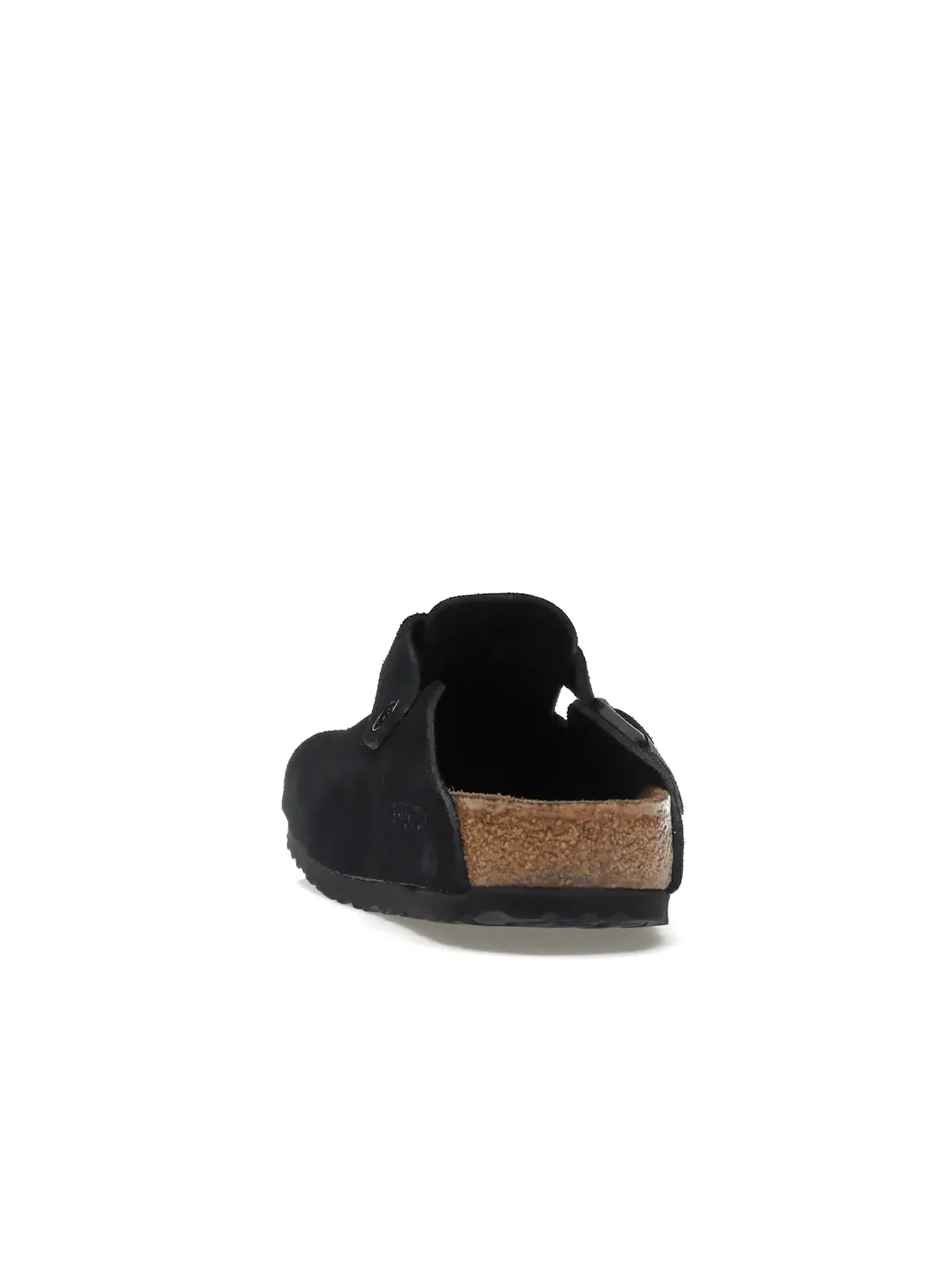 Женские сабо-клоги Birkenstock Boston Soft Footbed Suede — изображение 4 из 4, черный