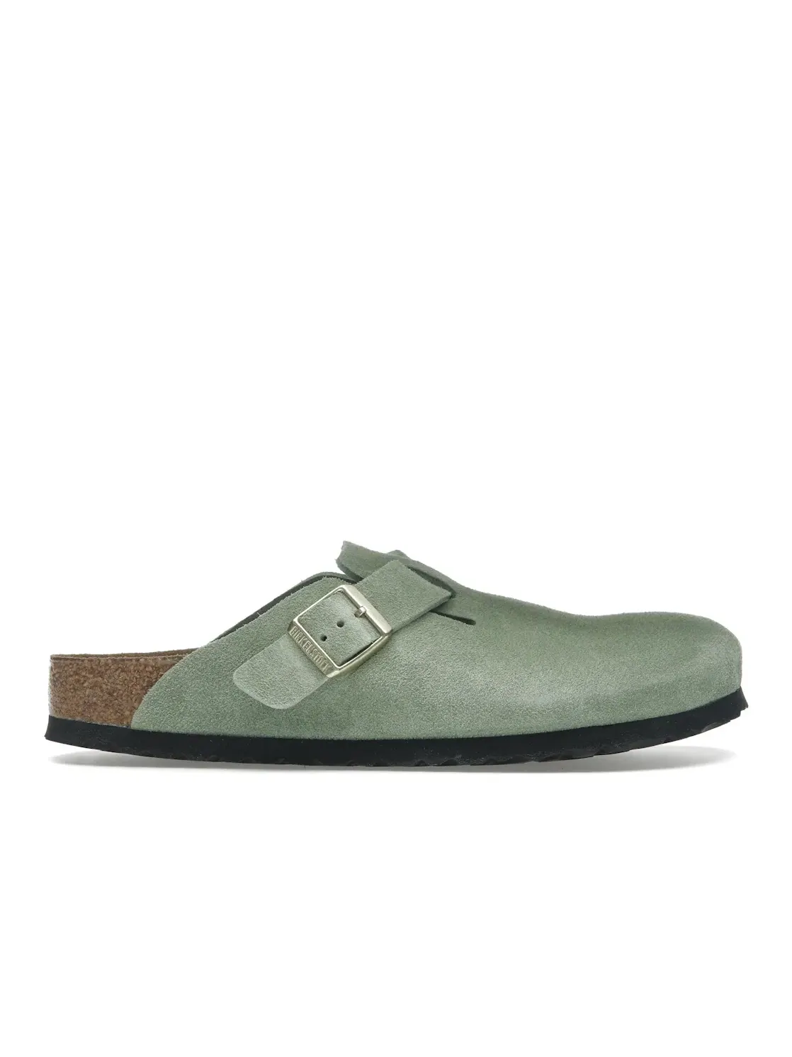 Мужские сандалии на мягкой стельке Boston Birkenstock — изображение 1 из 4, зеленый