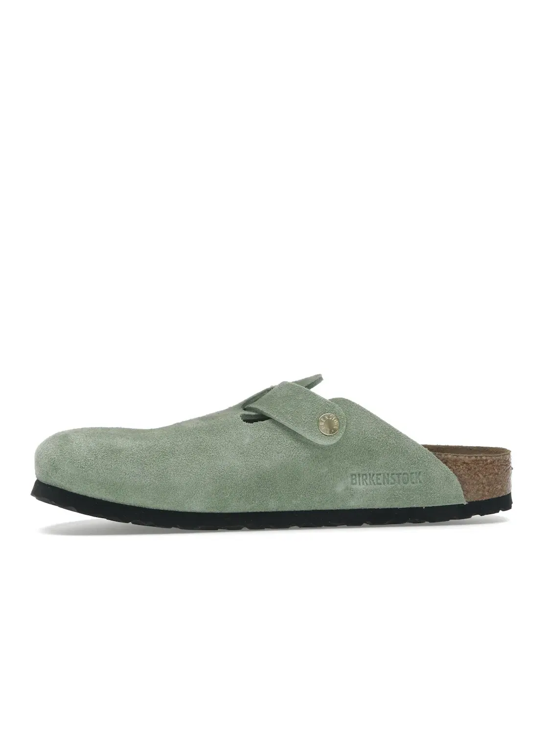 Мужские сандалии на мягкой стельке Boston Birkenstock — изображение 3 из 4, зеленый