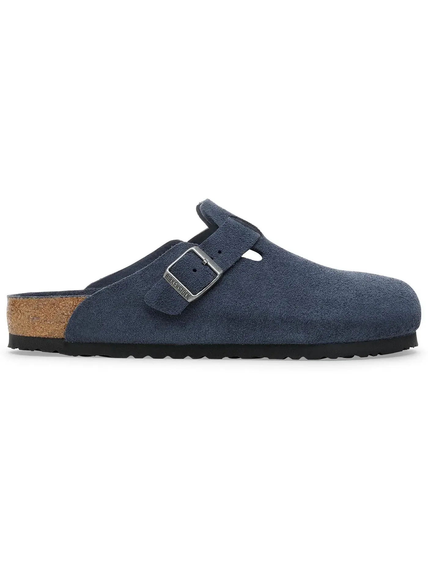 Мужские клоги с мягкой стелькой Birkenstock Boston Soft Footbed Suede Leather