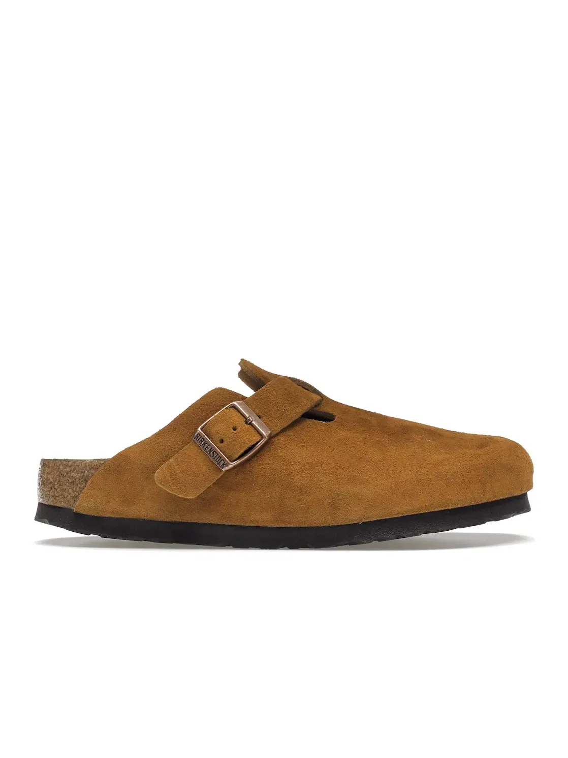 Женские клоги с мягкой стелькой Birkenstock Boston Soft Footbed — изображение 1 из 4, минк