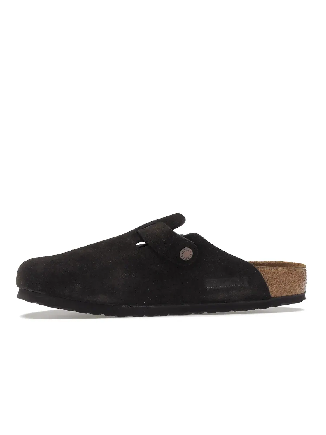 Унисекс сабо Birkenstock Boston Soft Footbed Suede — изображение 3 из 4, коричневый
