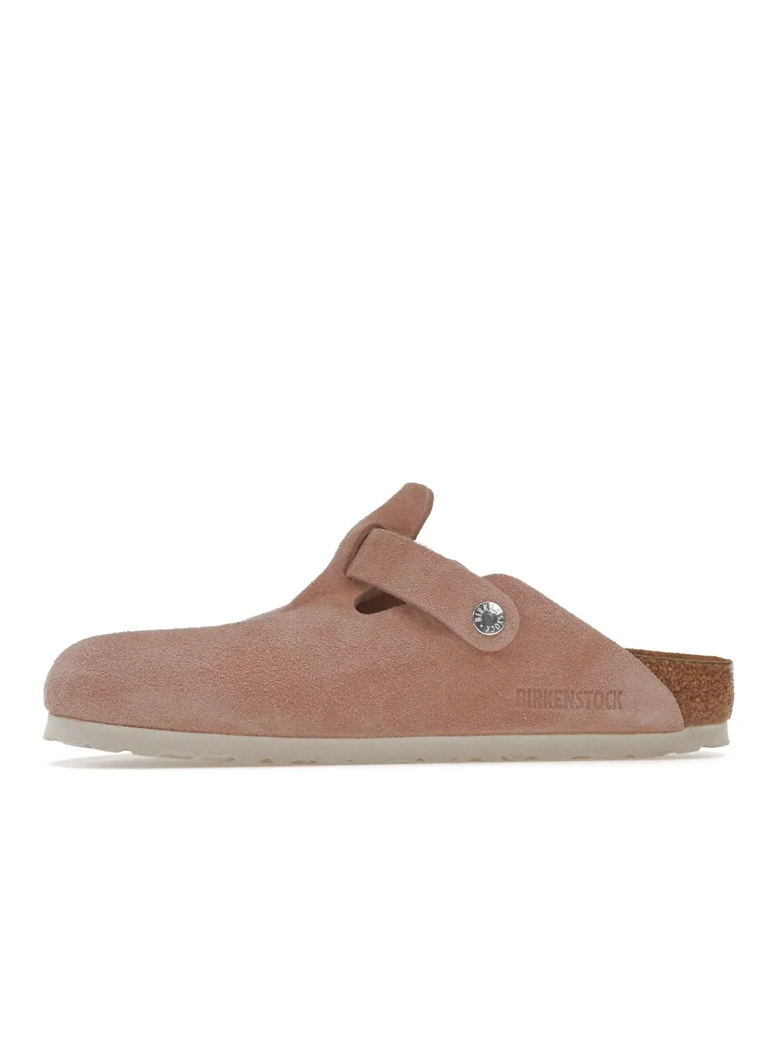 Женские сабо Birkenstock Boston Soft Footbed — изображение 3 из 4, розовый