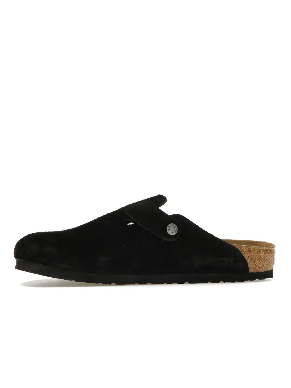 Мужские сабо из замши Boston Birkenstock — изображение 3 из 4, черный