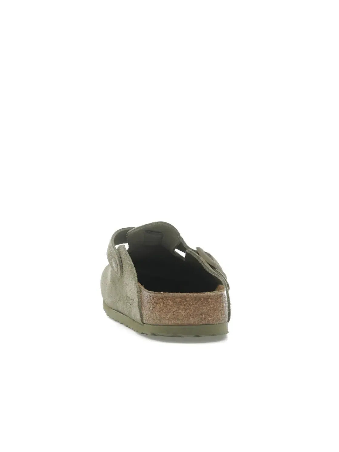 Мужские сандалии-клоги Birkenstock Boston Suede — изображение 4 из 4, хаки