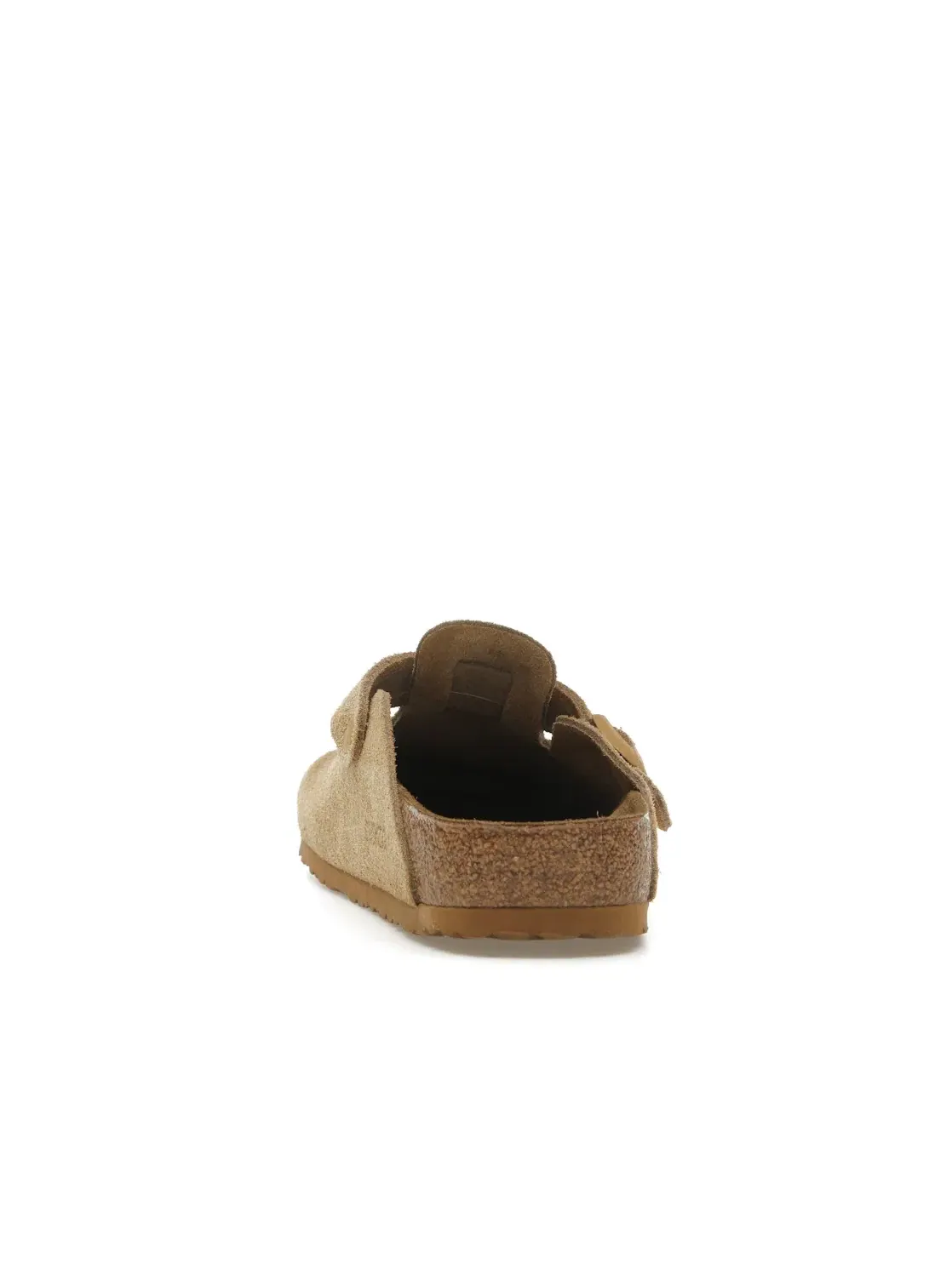 Мужские сандалии-сабо из замши модель Boston Suede Birkenstock — изображение 4 из 4, кремовый