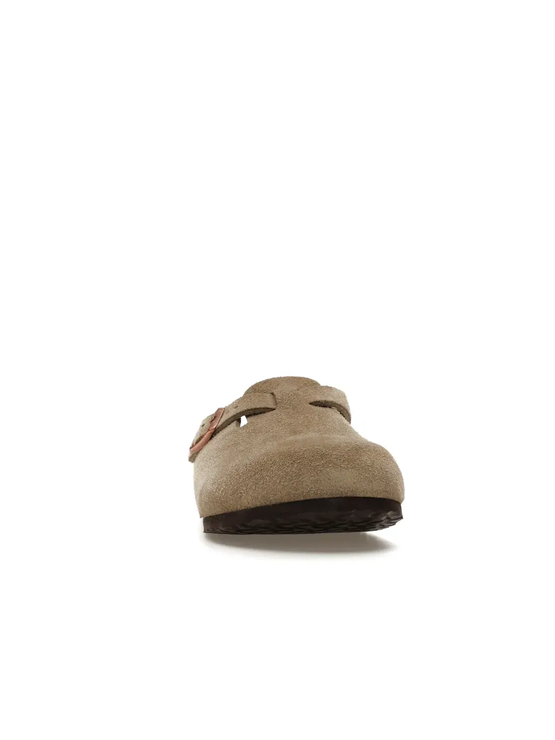 Детские сандалии на узкую стопу Birkenstock Boston Suede — изображение 2 из 4, тауп