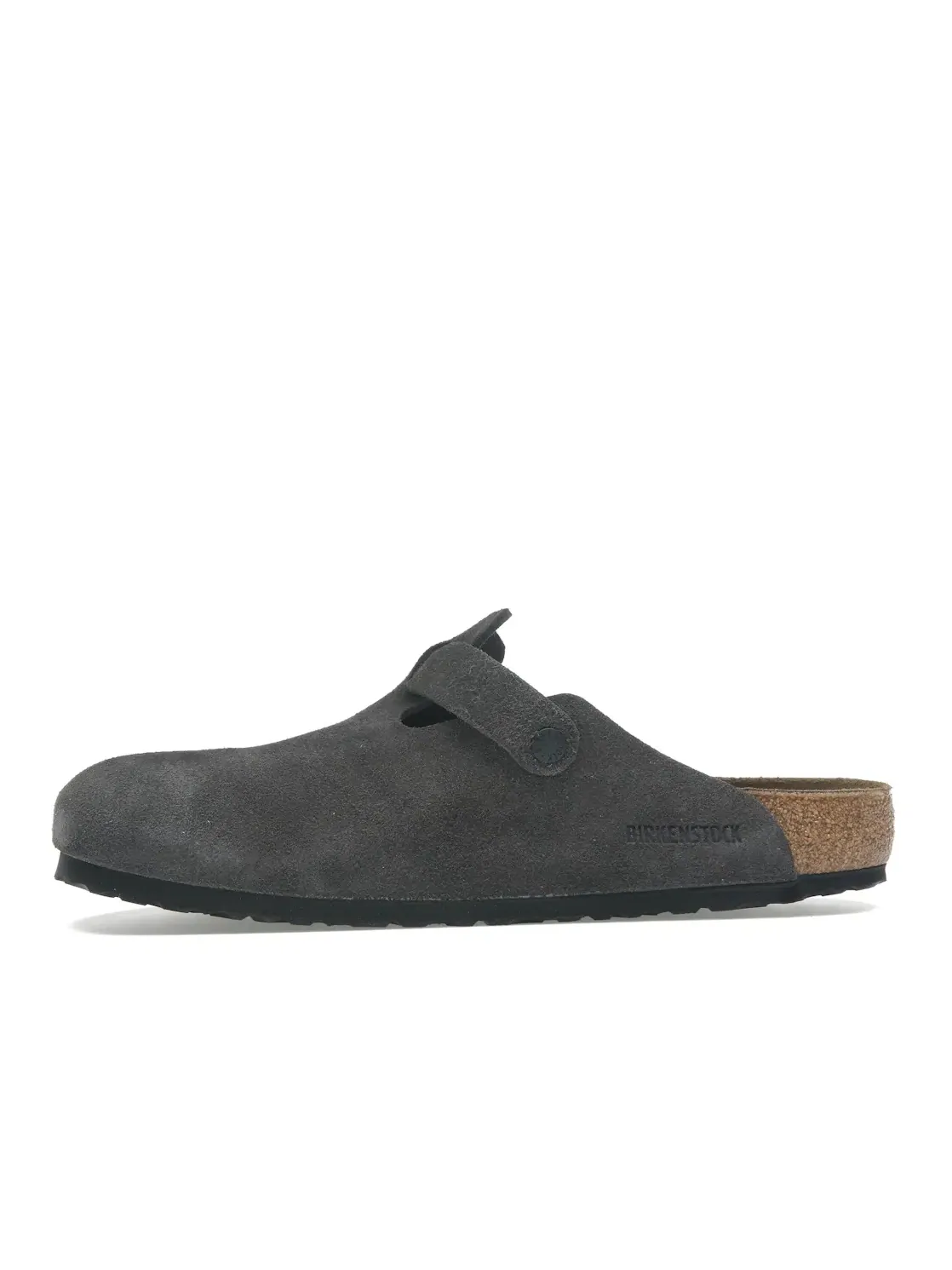 Мужские сабо Birkenstock Boston Suede — изображение 3 из 4, серый