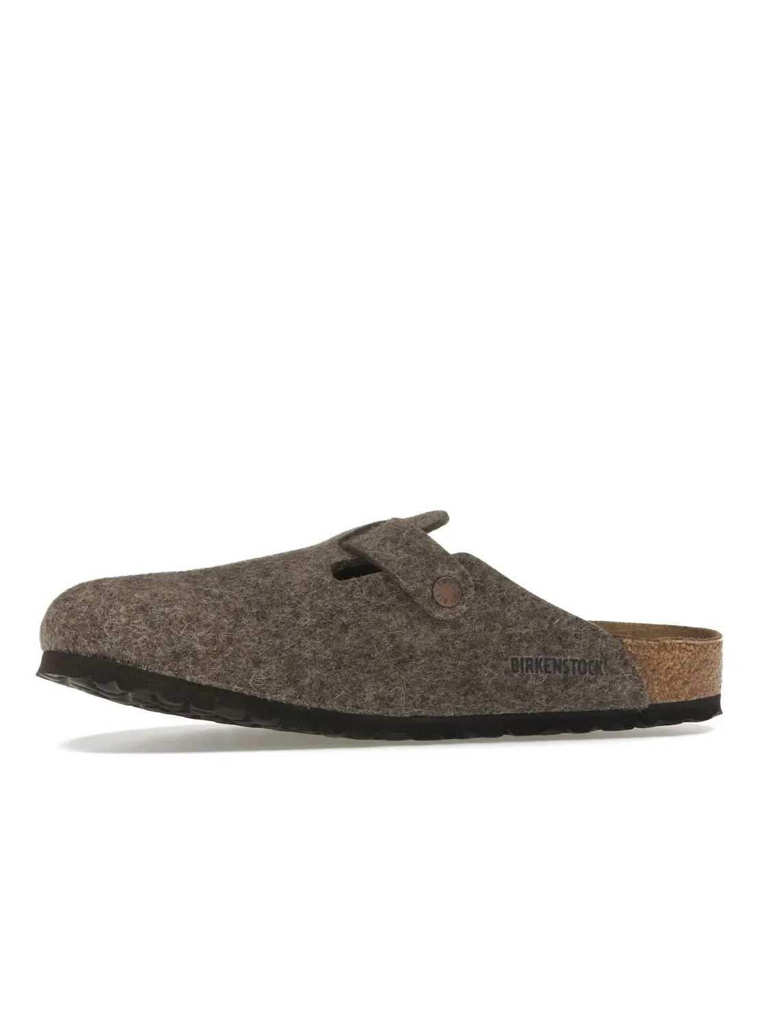 Мужские сандалии Birkenstock Boston Wool Felt — изображение 3 из 4, коричневый