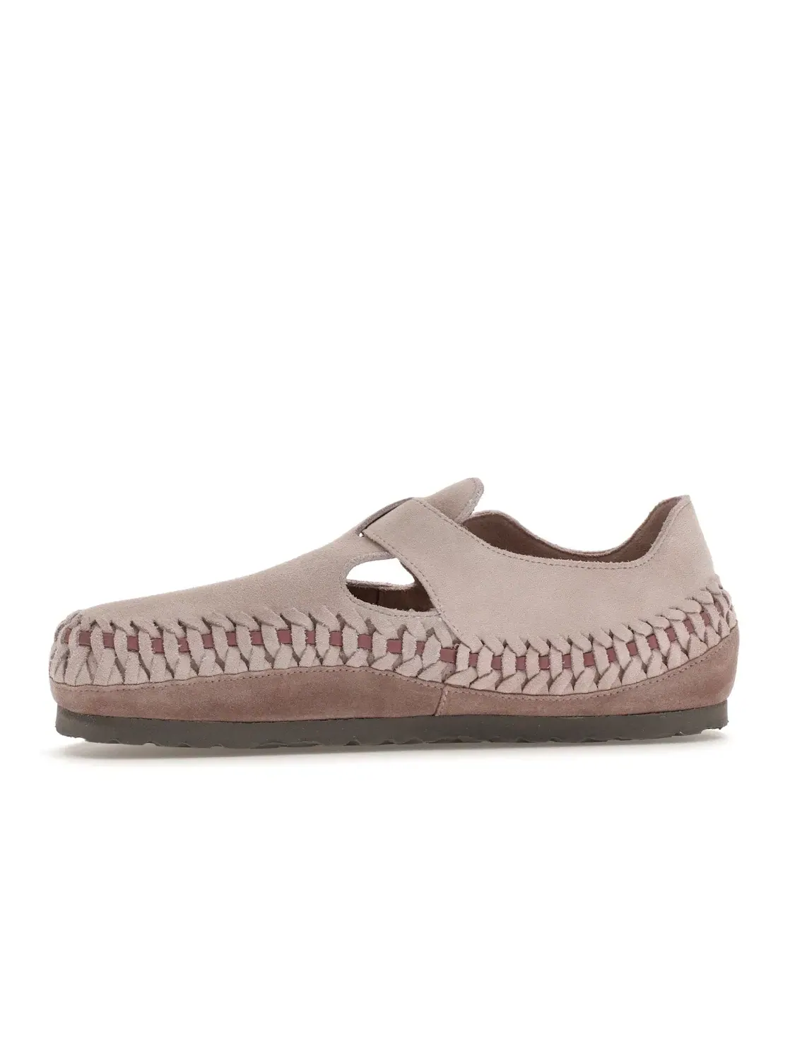 Мужские туфли с плетением Birkenstock London Braided — изображение 3 из 4, серый