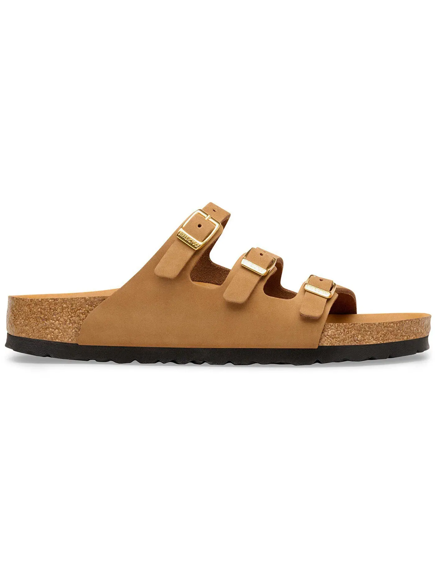 Женские сандалии из нубука Florida Fresh Nubuck Leather Birkenstock — изображение 1 из 1, минк