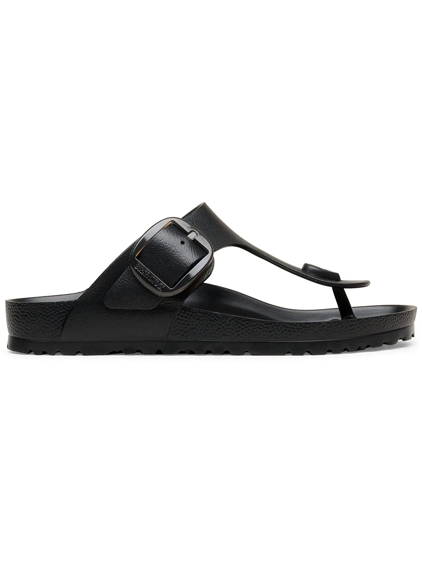 Мужские сандалии с одной ключевой характеристикой Birkenstock Gizeh Big Buckle Birkenstock — изображение 1 из 1, черный