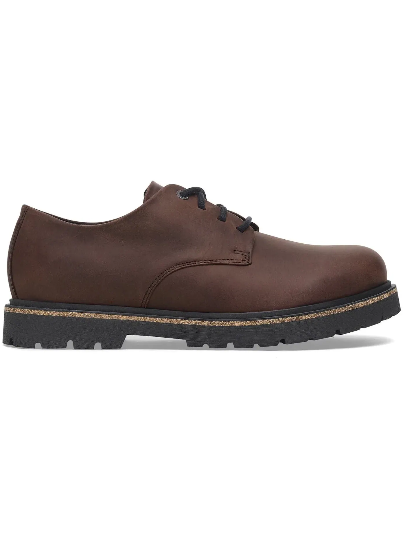 Мужские оксфорды с кожаным верхом Birkenstock Highwood Lace Low, Oiled Leather Habana — изображение 1 из 1