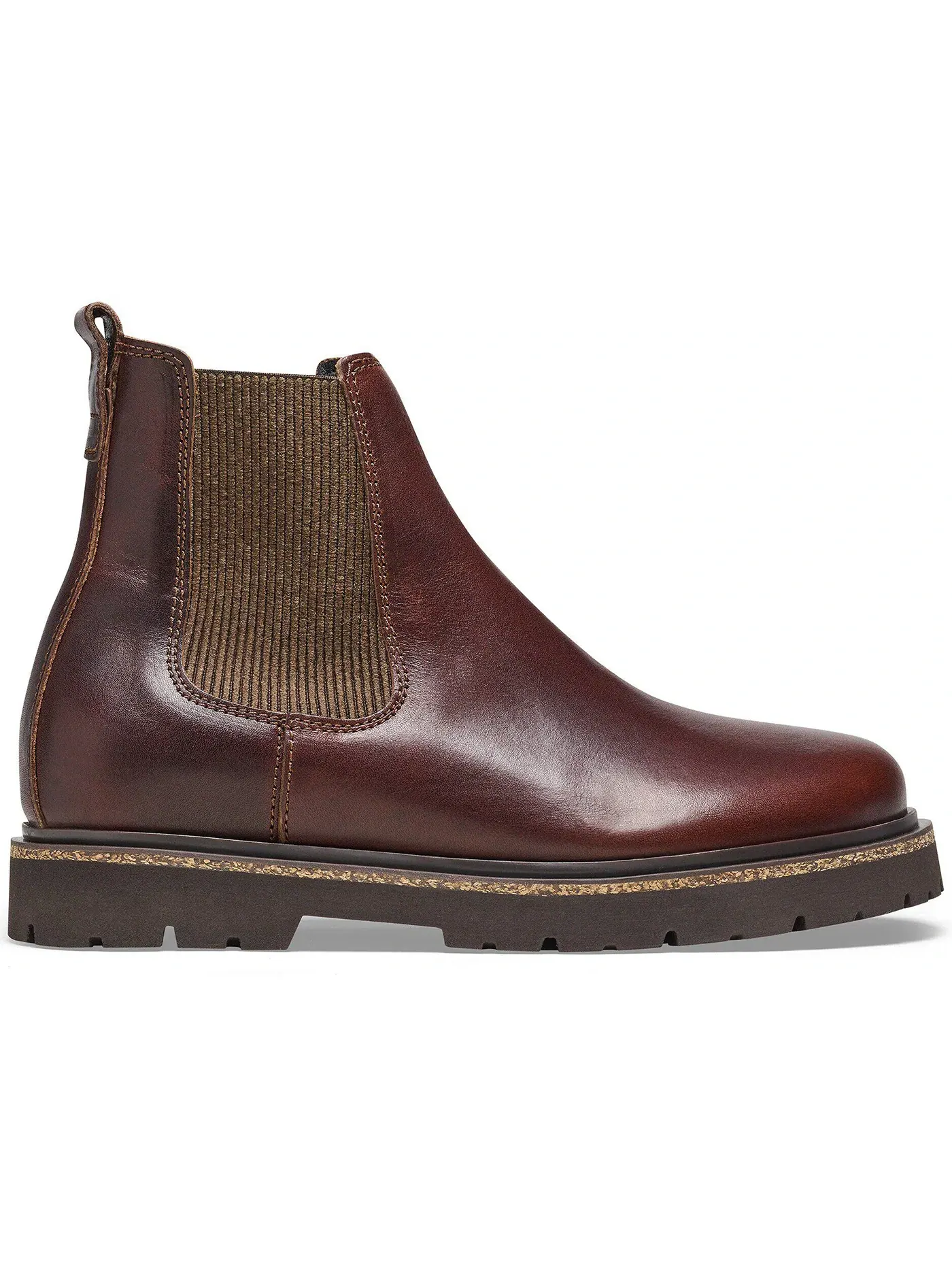 Женские ботинки без шнурков Birkenstock Highwood Slip On Leather — изображение 1 из 1, шоколад