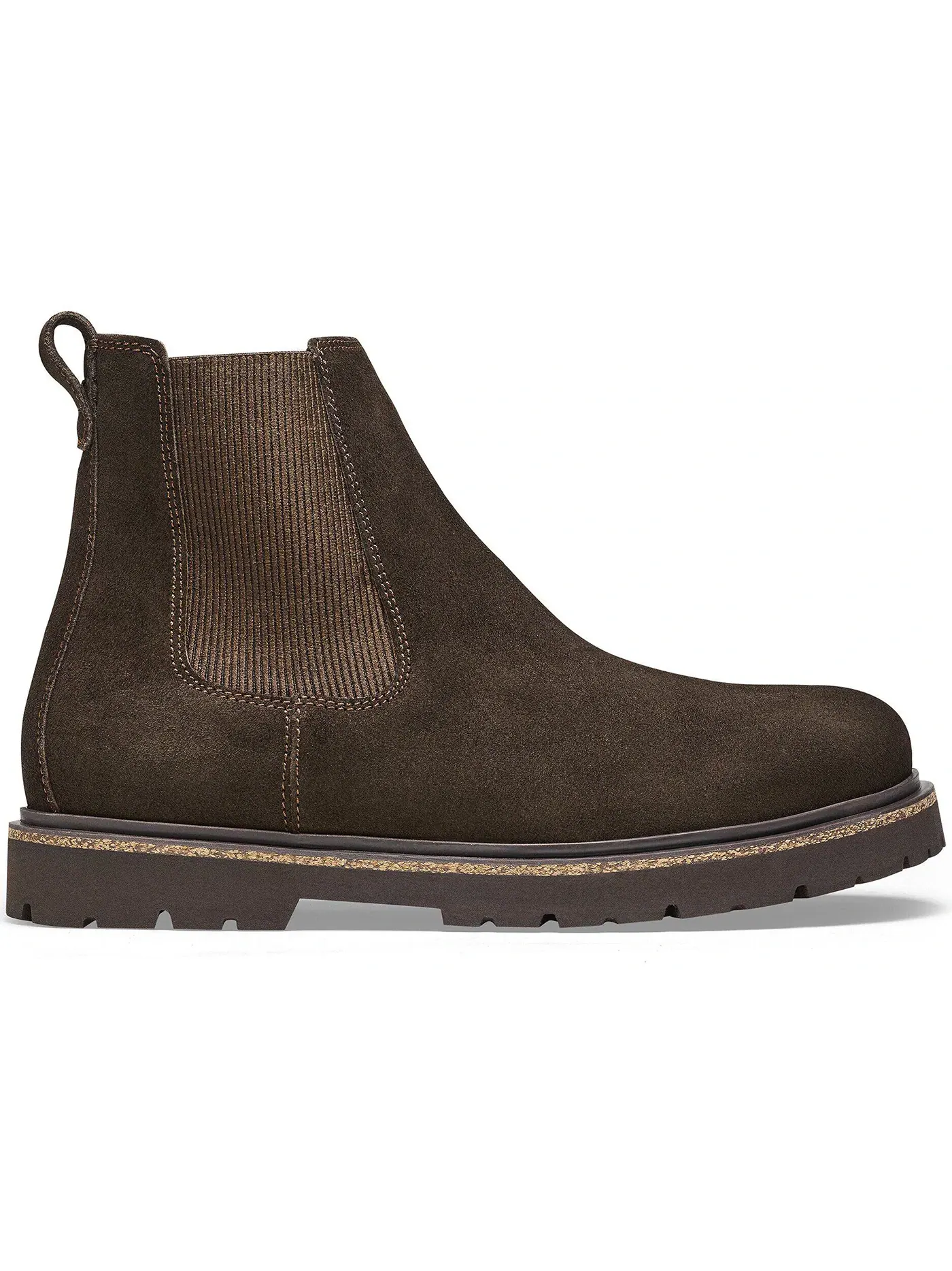 Мужские ботинки на шнуровке из замши Birkenstock Highwood Slip On Suede Leather, Mocca — изображение 1 из 1