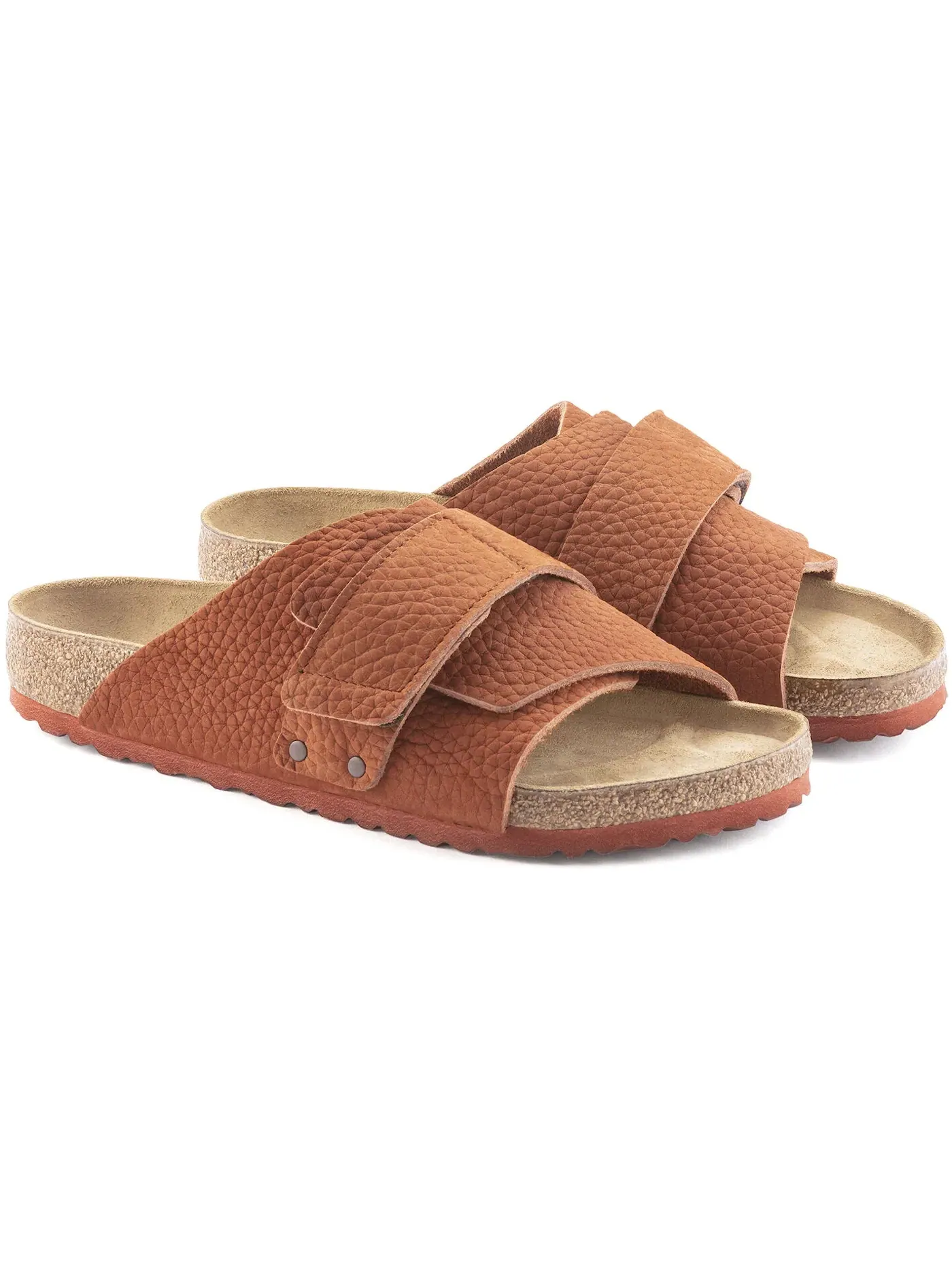 Мужские сандалии из нубука Kyoto Birkenstock, Desert Buck Burnt Clay — изображение 2 из 2